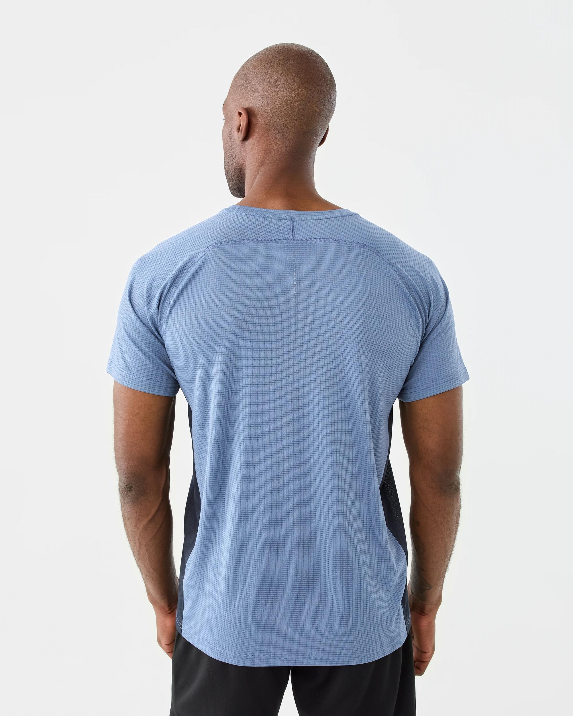 3 Active Mens Performance T-shirt Blue/navy, 3 of 7