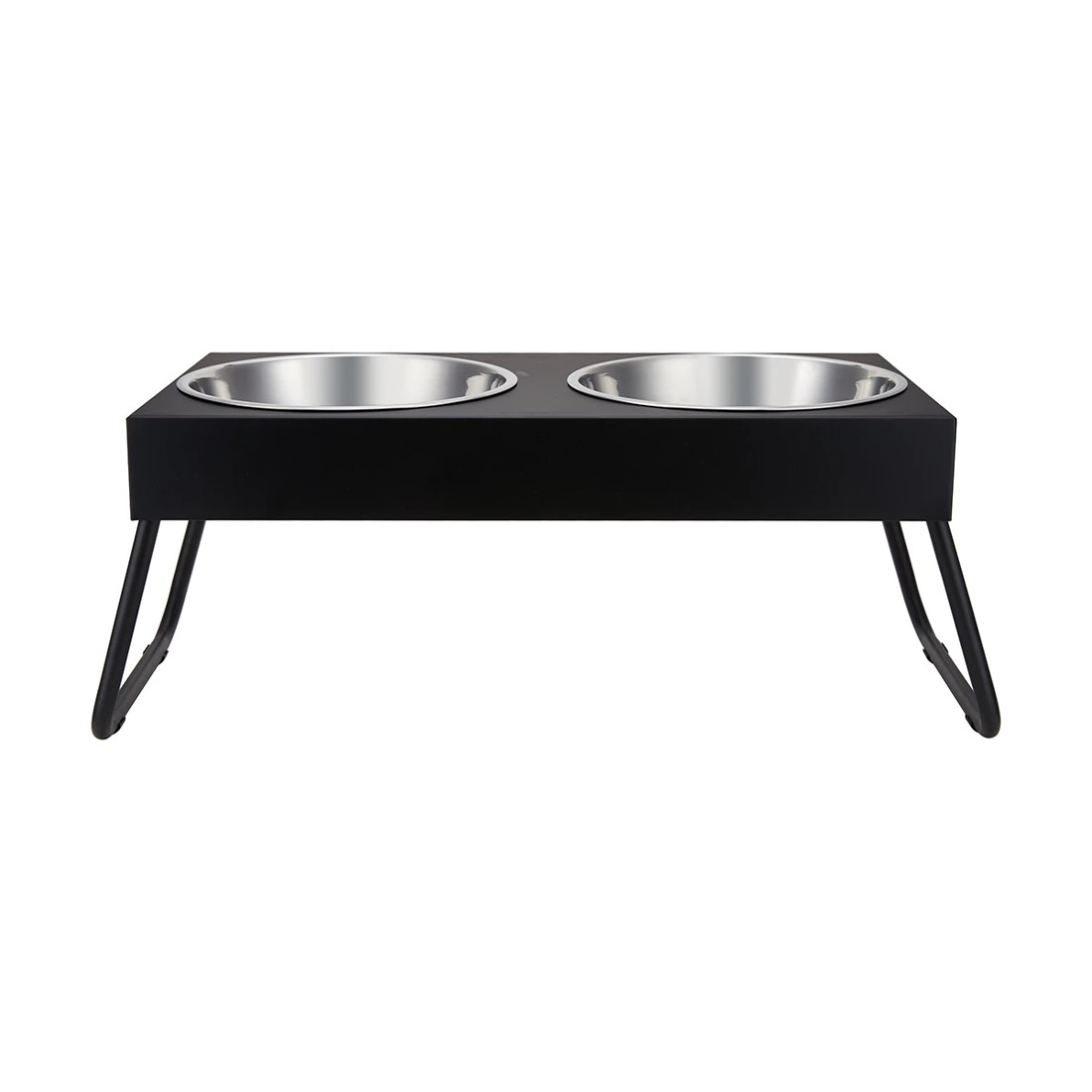 1 Pet Bowl Twin Elevated Folding - Extra Large, 1 of 10