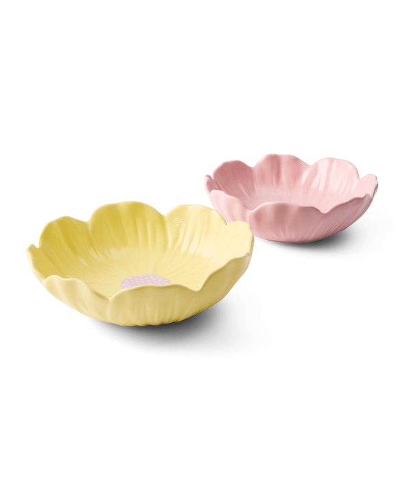 2 Floral Bowls