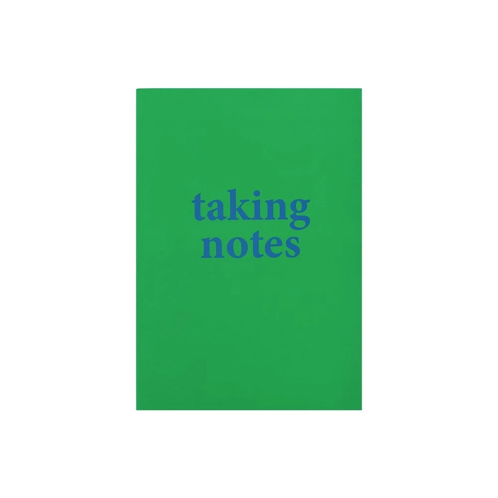 1 Otto A5 Taking Notes Journal 192 Page Green, 1 of 3