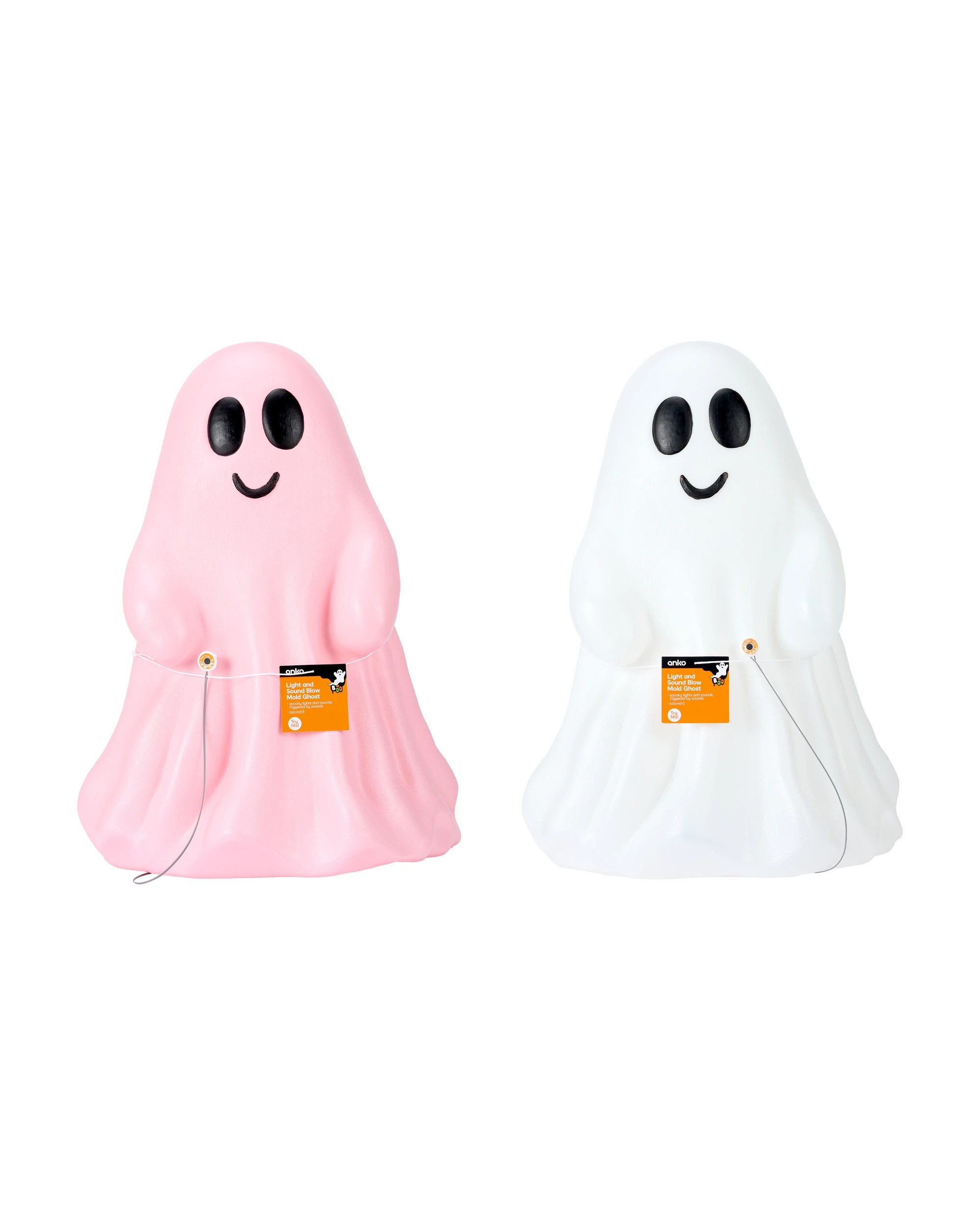 10 Light and Sound Blow Mold Ghost - Assorted, 10 of 10
