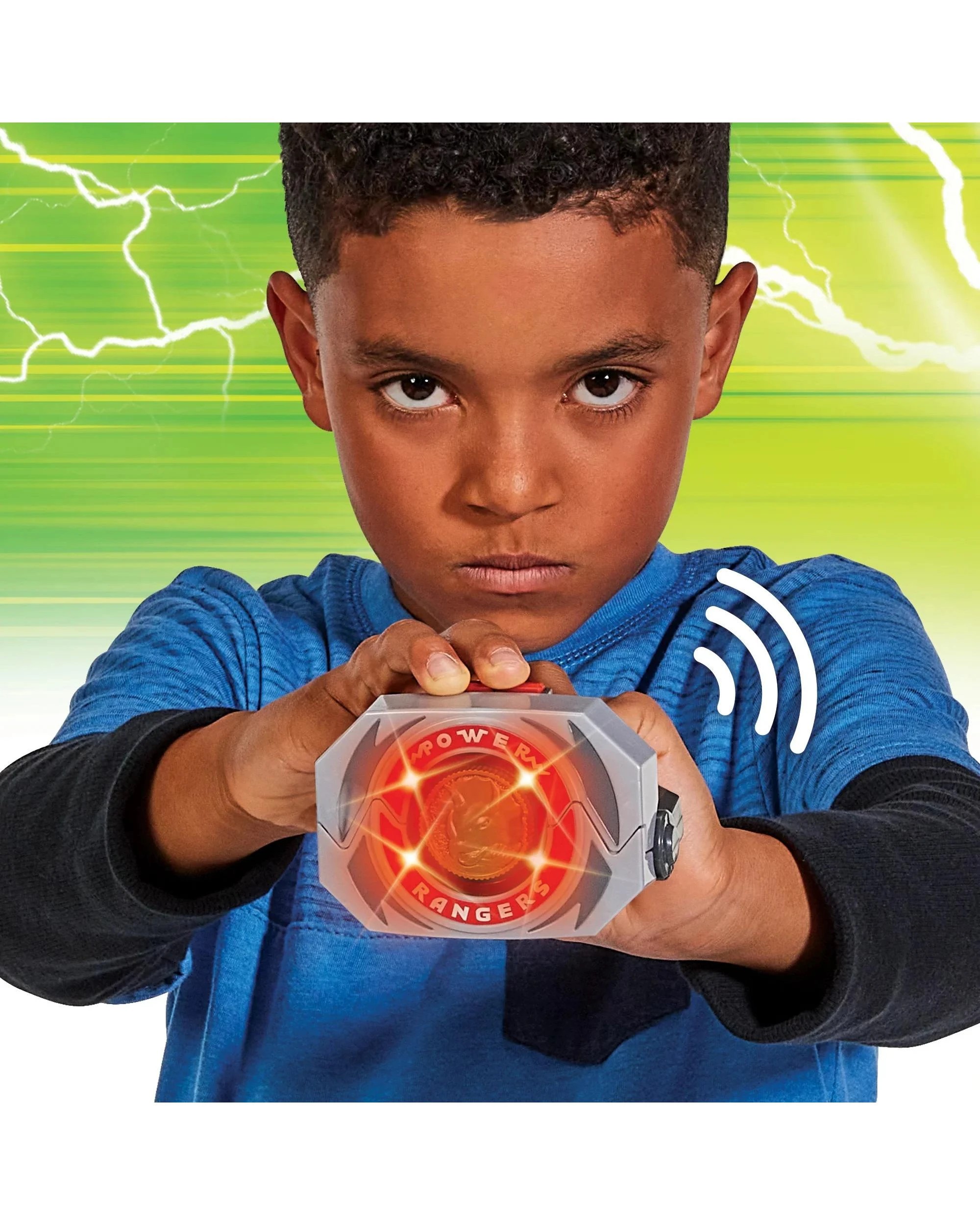 3 Mighty Morphin Power Rangers Re-Ignition Power Morpher Deluxe Buckle with Power Coins, 3 of 4