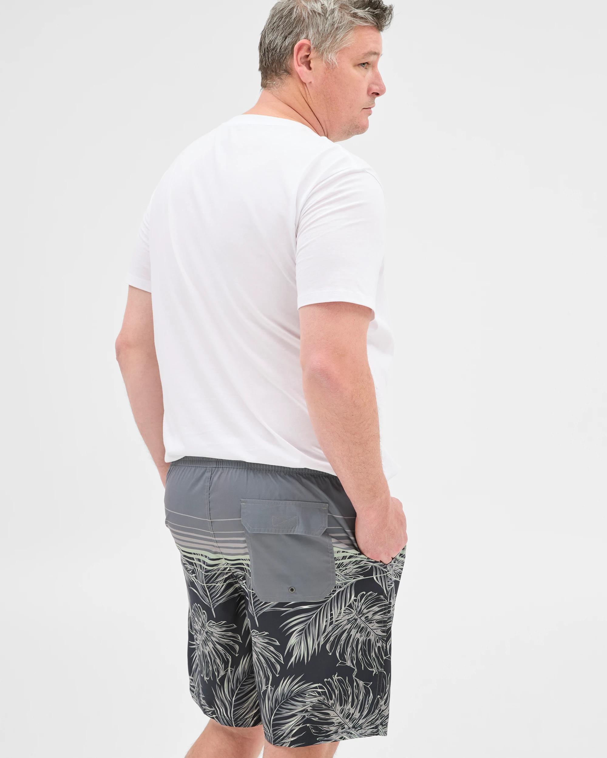 4 Target Plus Size Boardshorts CHARCOAL, 4 of 6