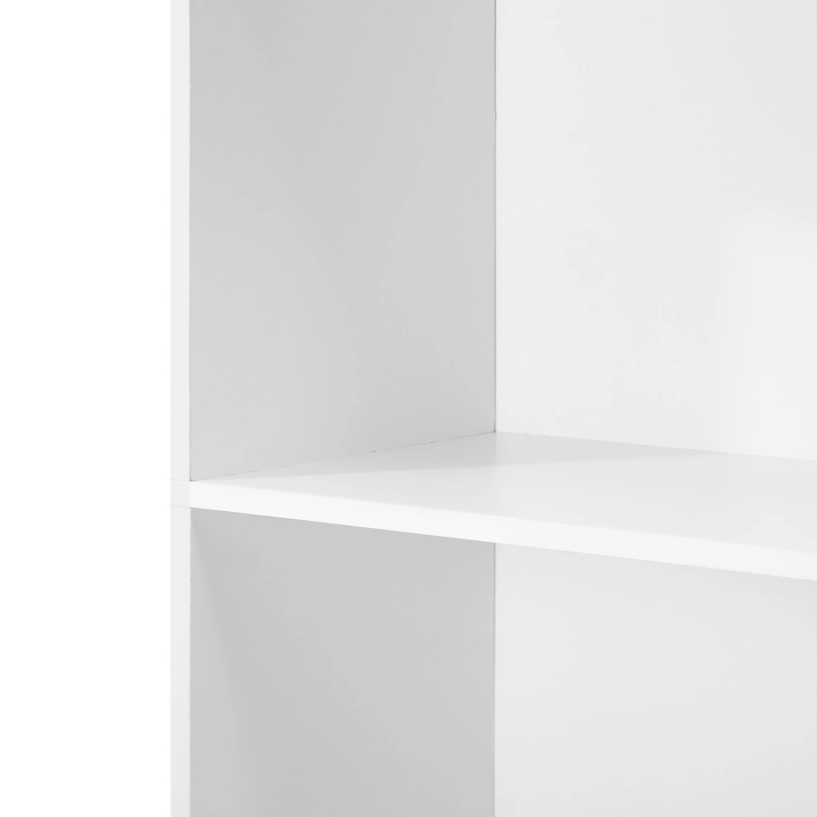 8 Oikiture Bookshelf Bookcase Display Shelves 5-tier Storage Stand Rack
 - White, 8 of 9