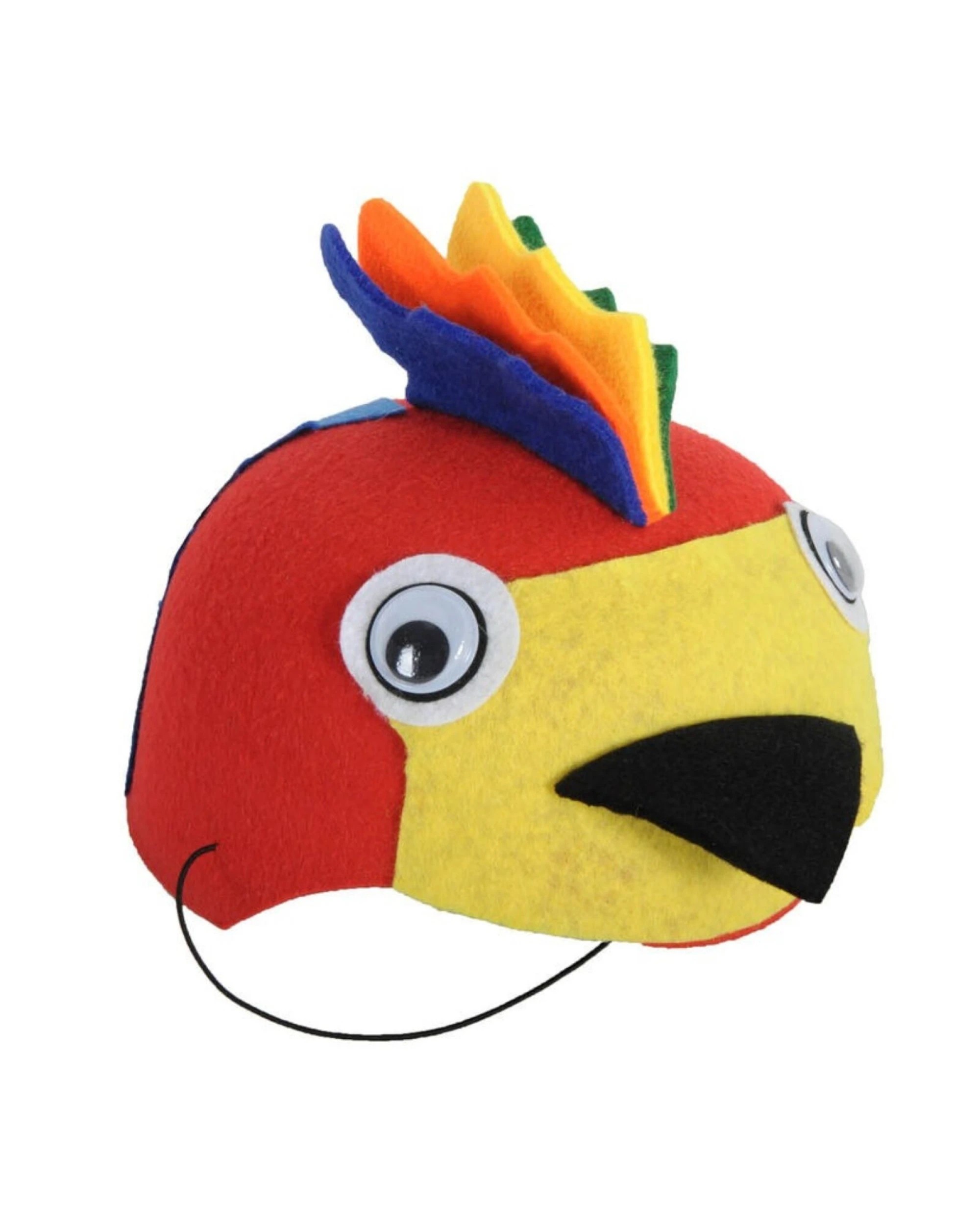 1 BR Costumes Parrot Animal Hat Costume Accessory with Elastic Chin Strap, 1 of 2