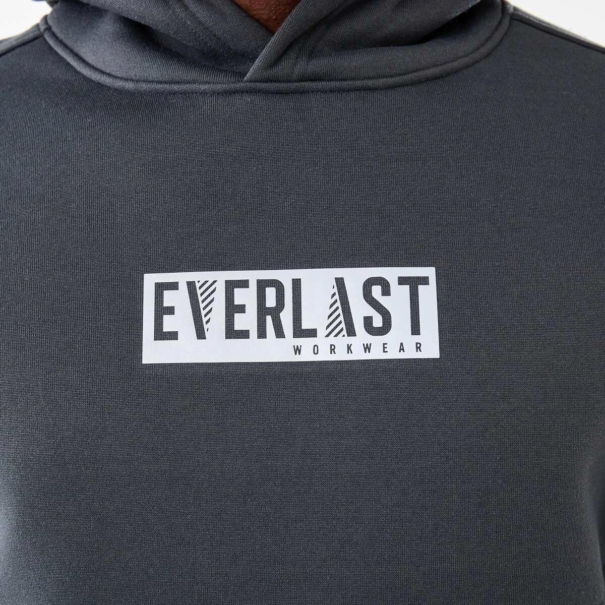 5 Everlast Work Reflective Pull Over Hoodie Black, 5 of 10