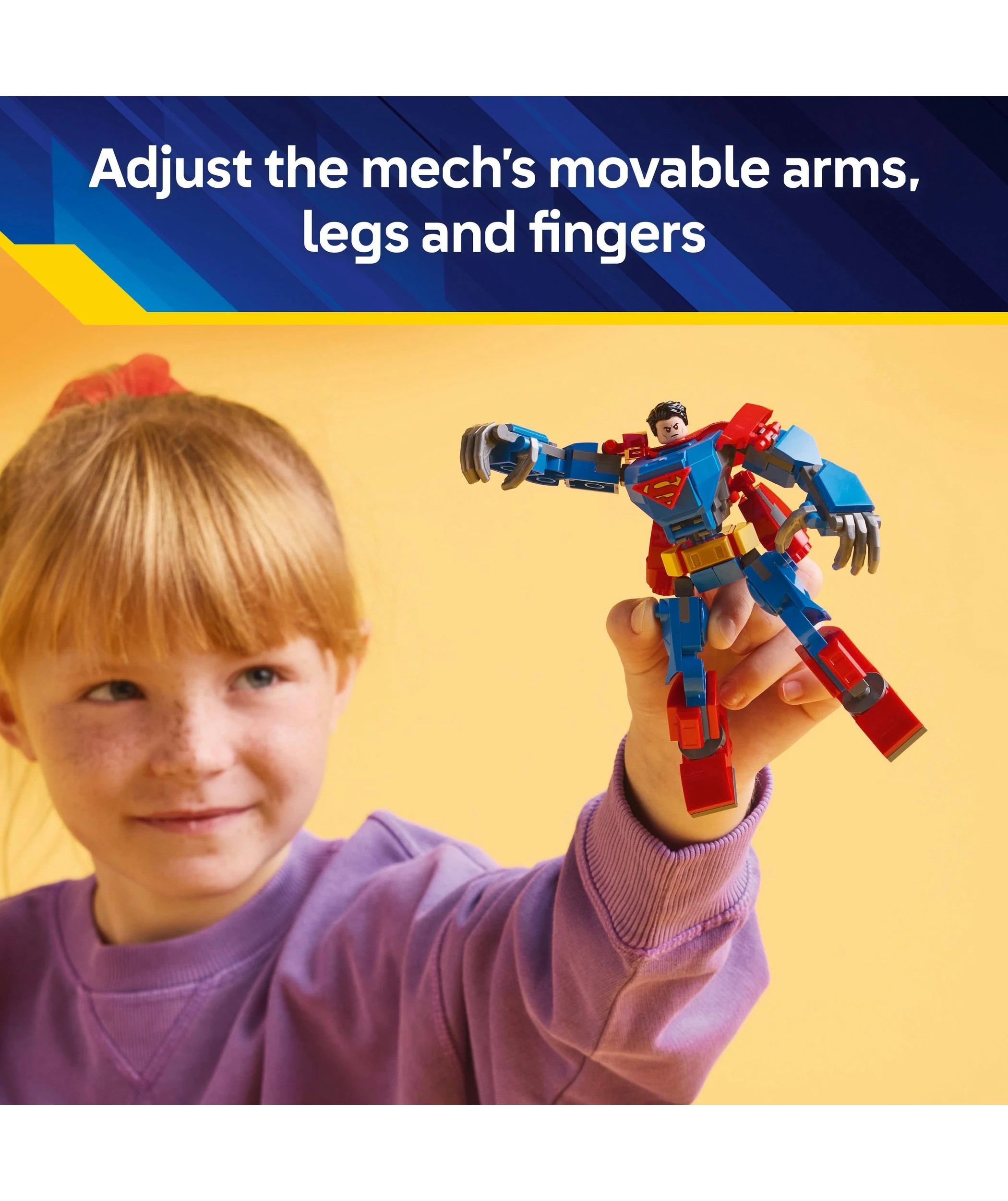 6 LEGO Super Heroes Superman Mech vs. Lex Luthor 76302, 6 of 10