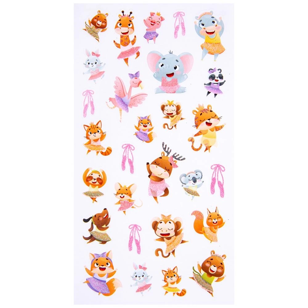 2 Learning Can Be Fun Dancing Dreamers Glitter Stickers, 2 of 3