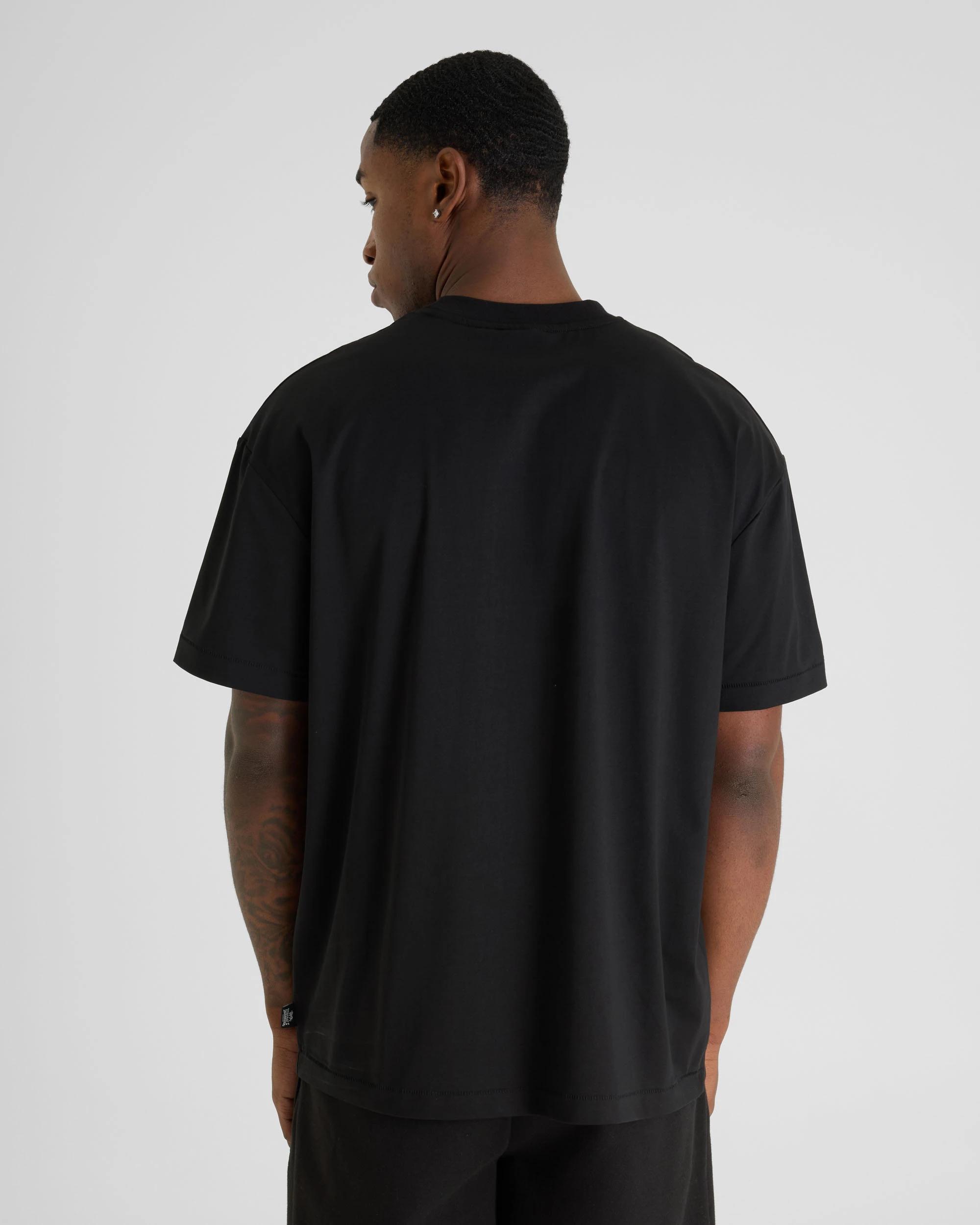 2 Lonsdale London Leisure T-Shirt BLACK, 2 of 4