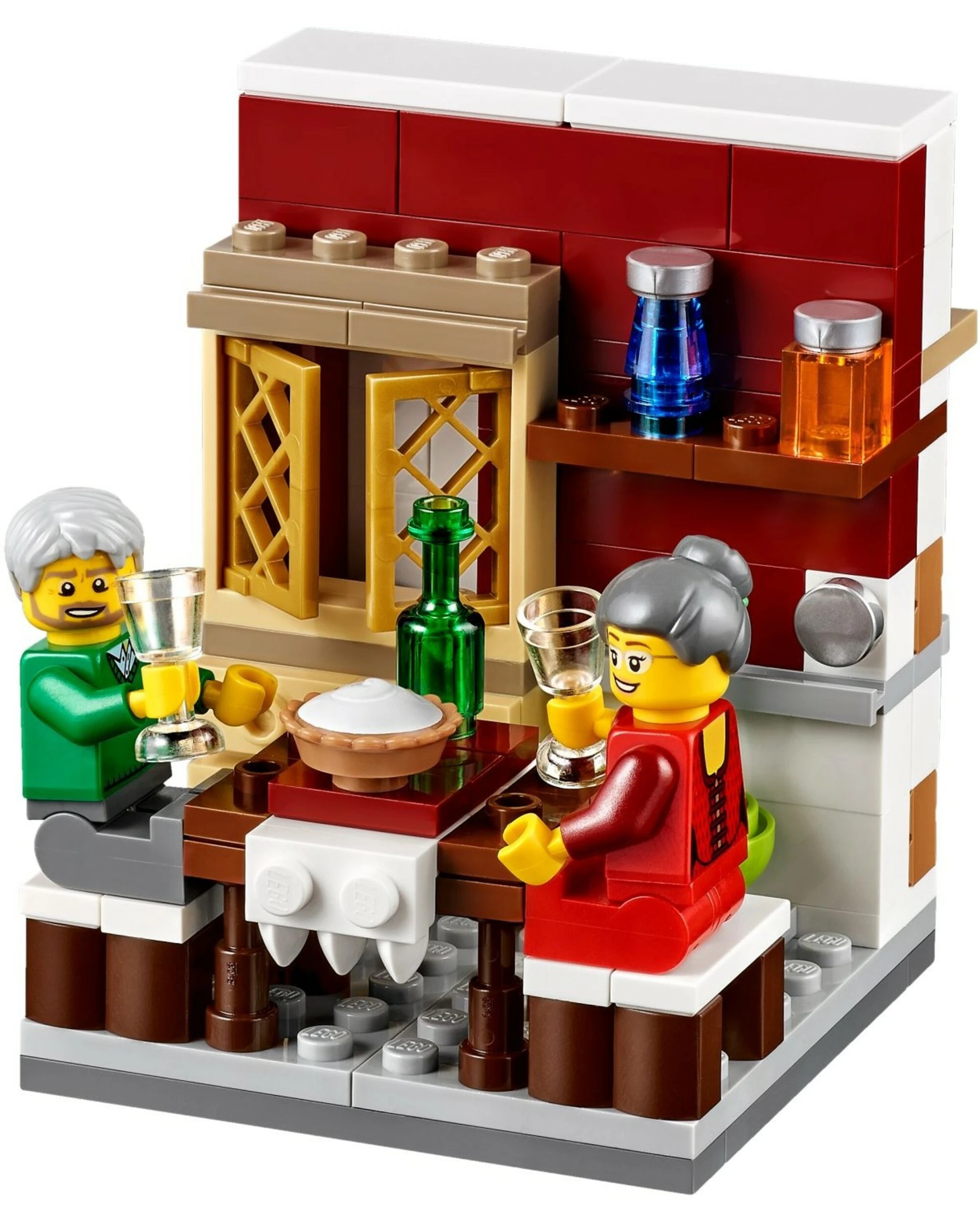 5 LEGO 40123 Thanksgiving Feast Minifigures Set, 5 of 5