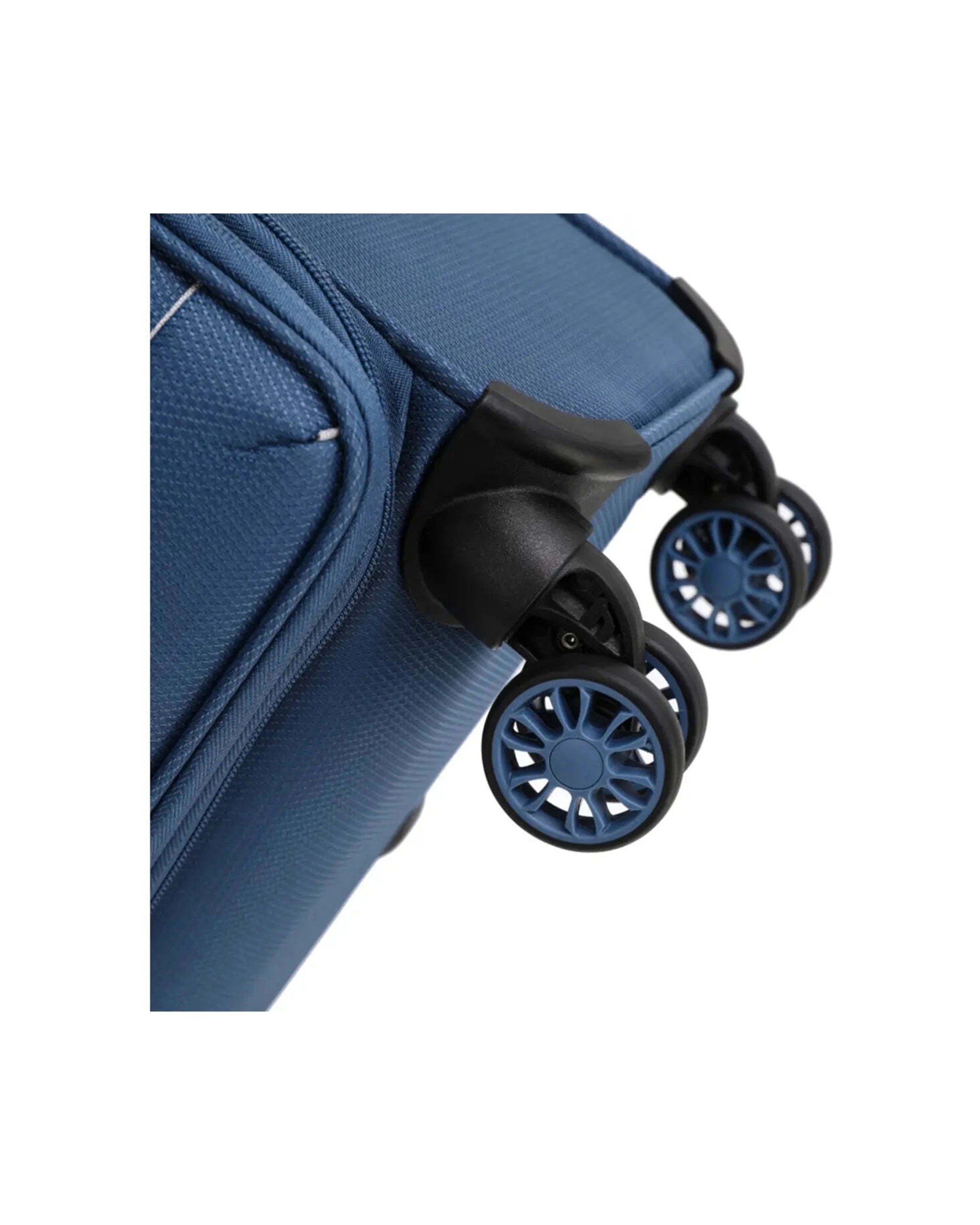 8 Tosca 3Pc So-Lite 2-Wheel Suitcase Travelling Luggage Trolley Set - Blue, 8 of 9