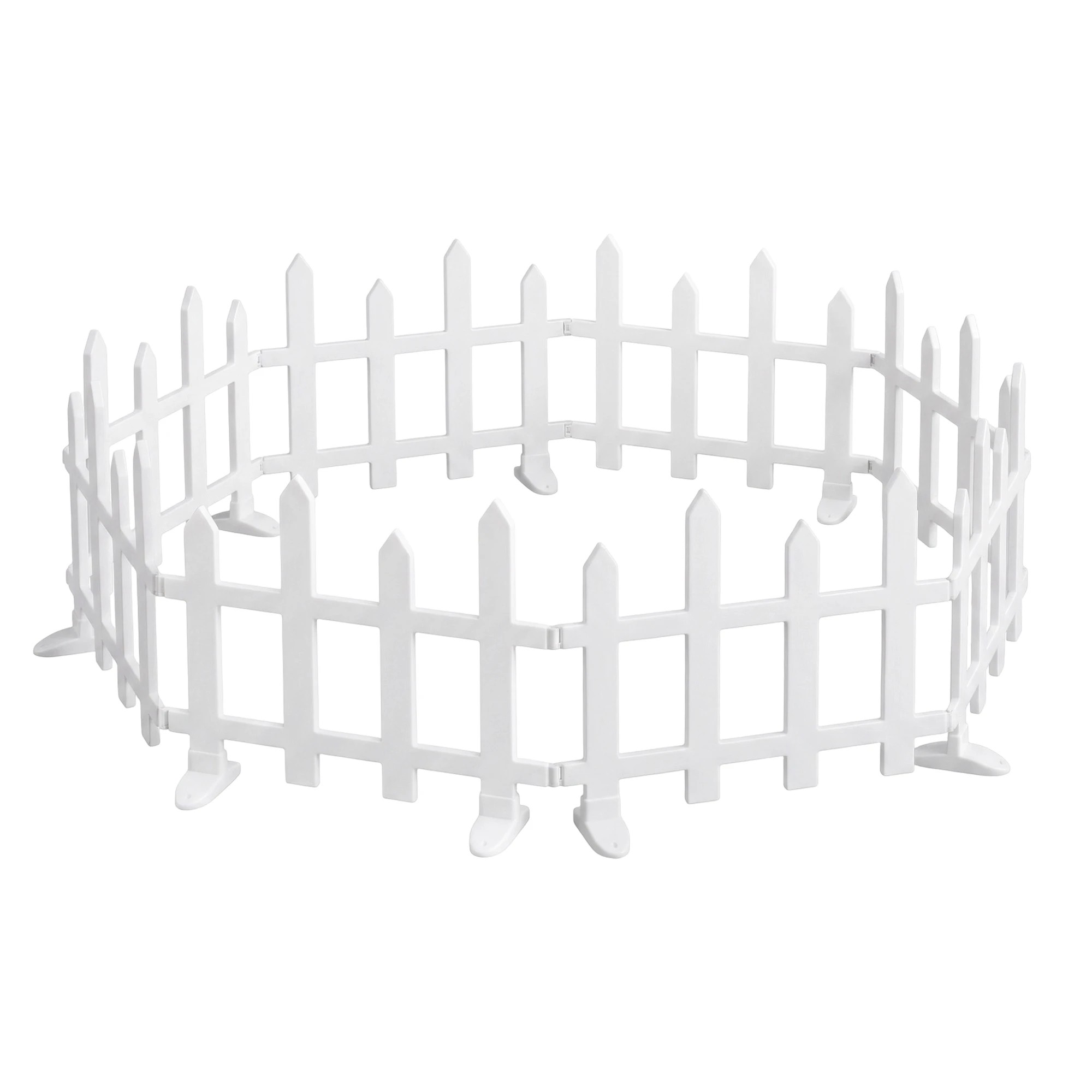 8 Jingle Jollys 3m Solar Christmas Fence Lights Outdoor Garden Path Decor Warm 8pc - White, 8 of 9