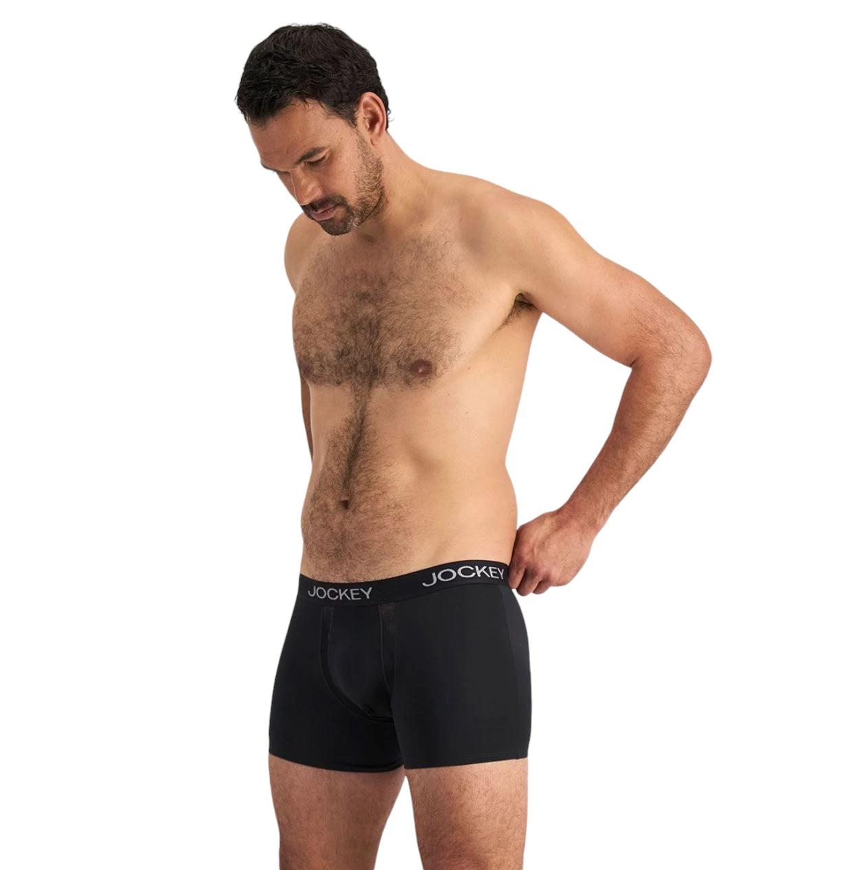 2 Jockey 12 Pack Mens Chafe Proof Pouch /Grey Underwear MULTI, 2 of 7