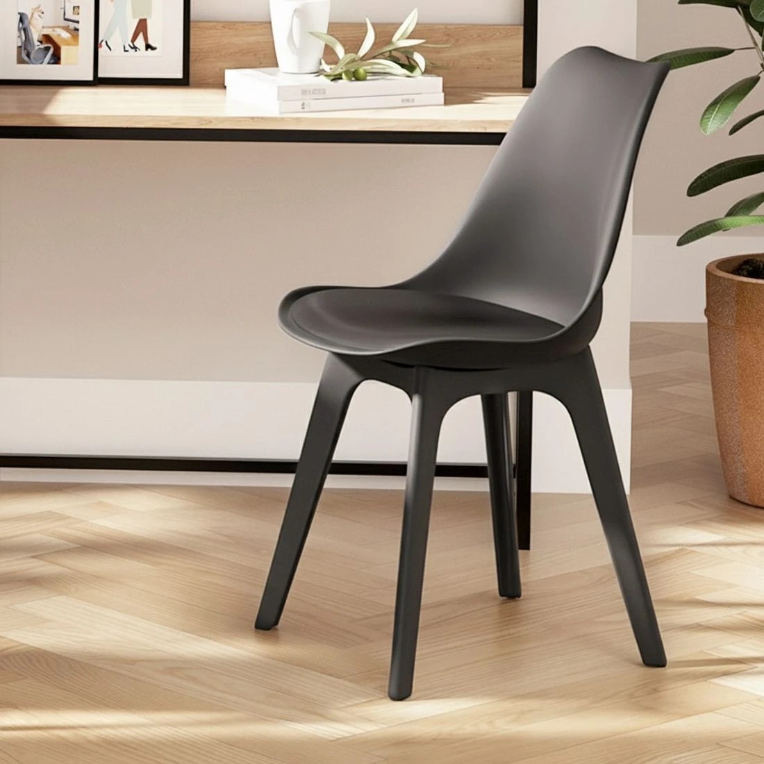 6 1 Artiss Dining Table and 4 Chairs Set Marble - Multi, 6 of 6