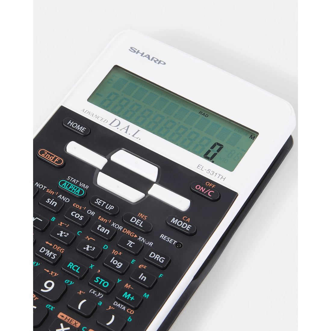 4 Sharp EL-531THB-WH Scientific Calculator, 4 of 9