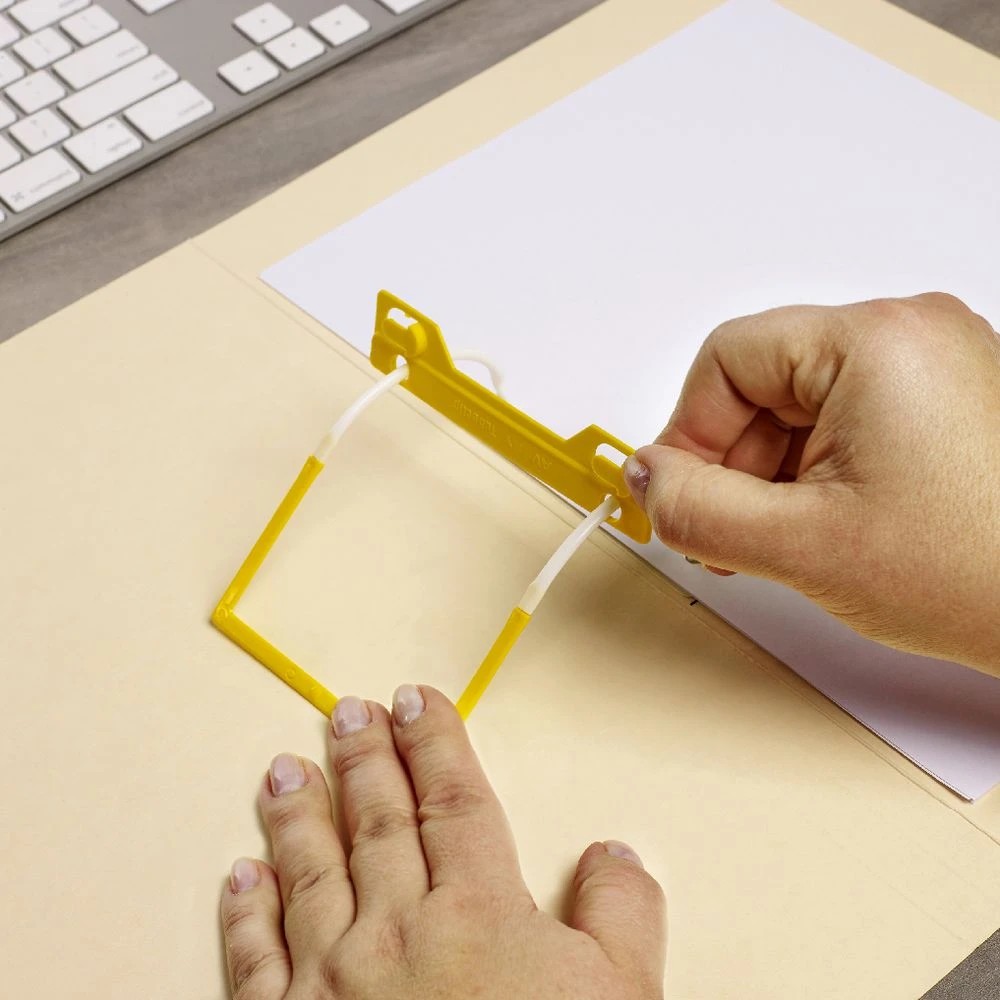 3 Avery Foolscap Tubeclip File Buff 5 Pack, 3 of 6