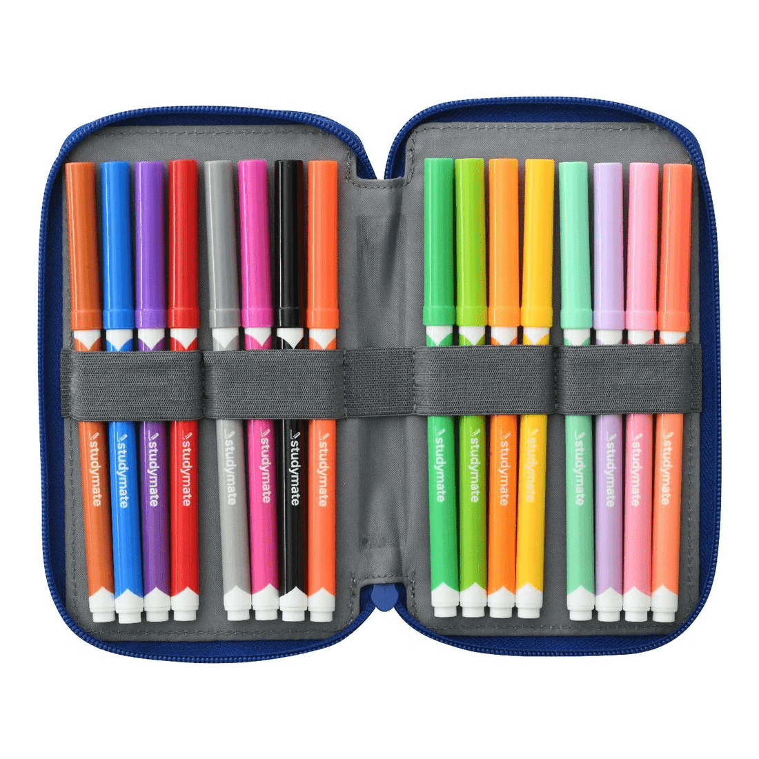 7 Studymate Pencil Case Set Camo 32 Piece, 7 of 10