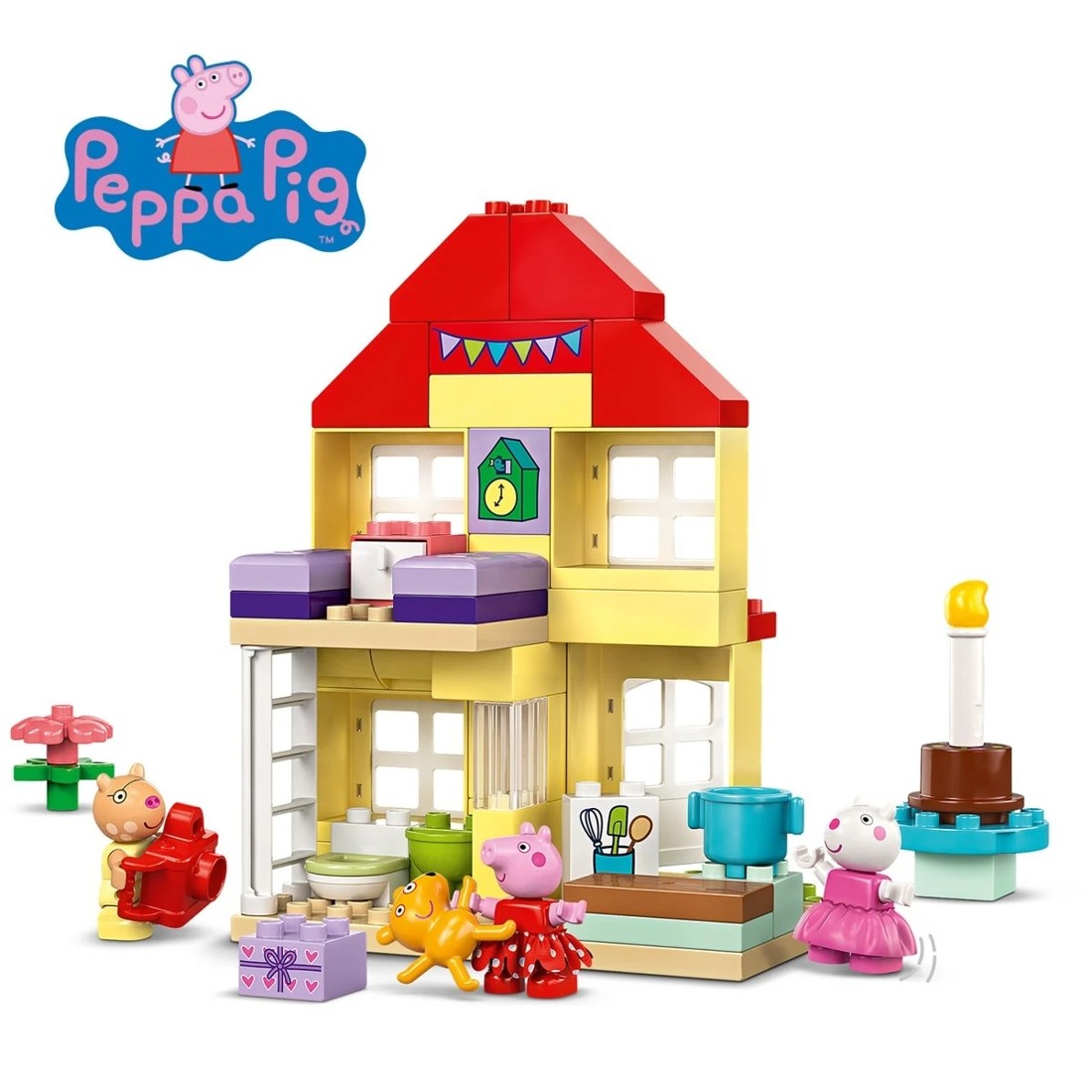 7 LEGO DUPLO Peppa Pig Birthday House 10433, 7 of 8