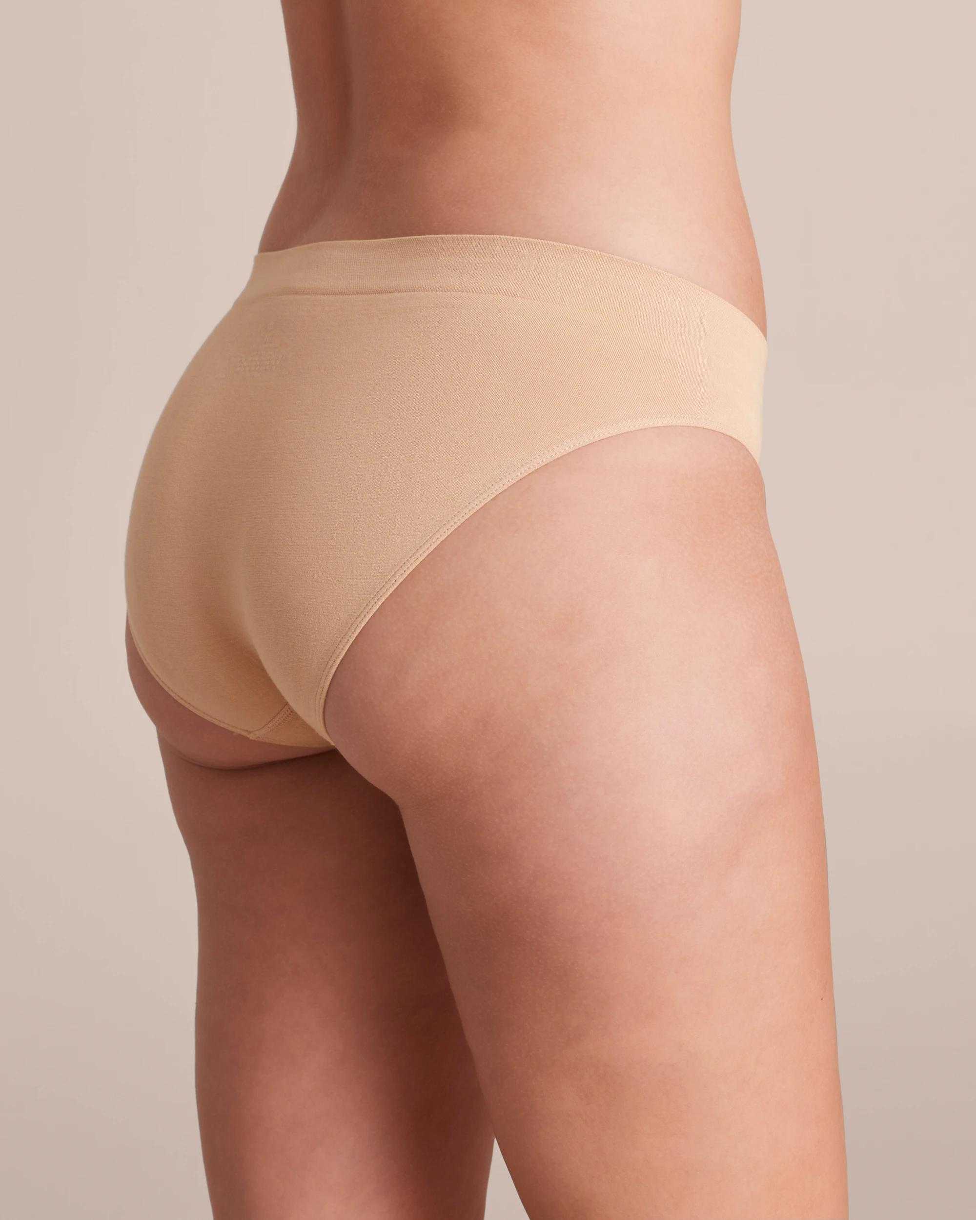 5 Target 2 Pack Cotton Seamfree Bikini Briefs LATTE BROWN, 5 of 8