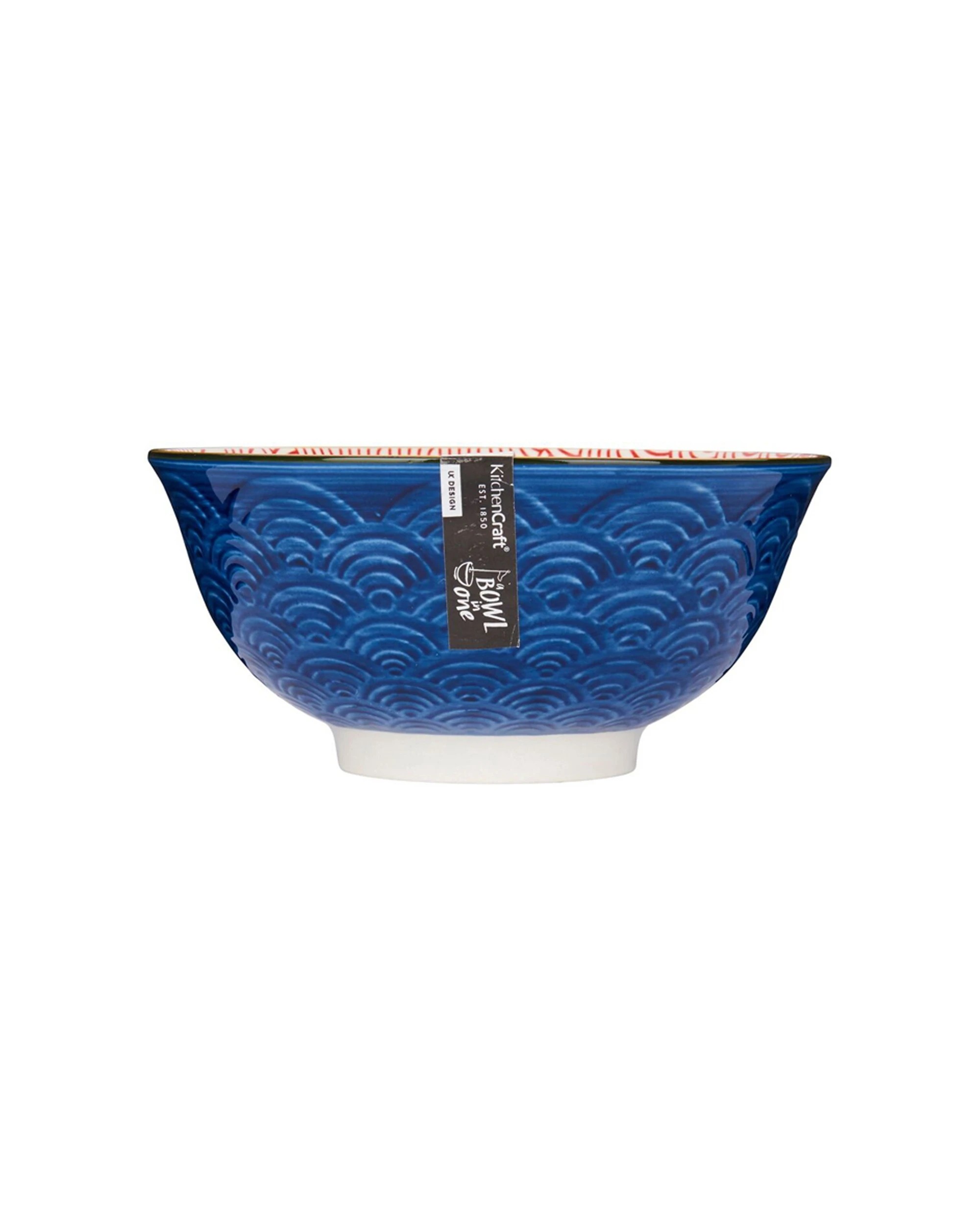 4 Mikasa 4pc Does It All Kitchen Glazed Bowl 15.7cm Durable Microwave Dishwasher Safe - Multi, 4 of 8