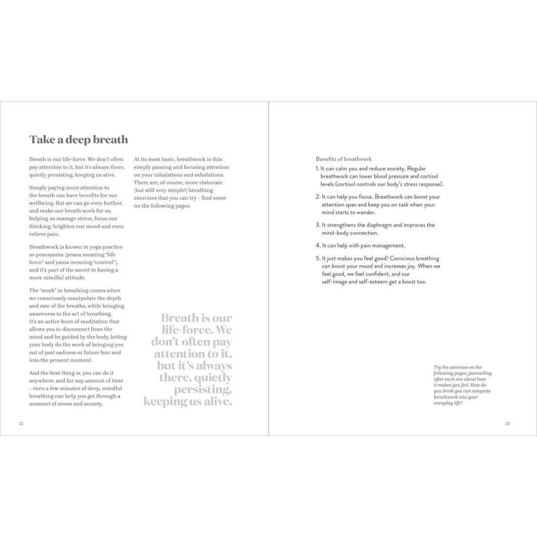 3 The Wellbeing Journal - Book, 3 of 5