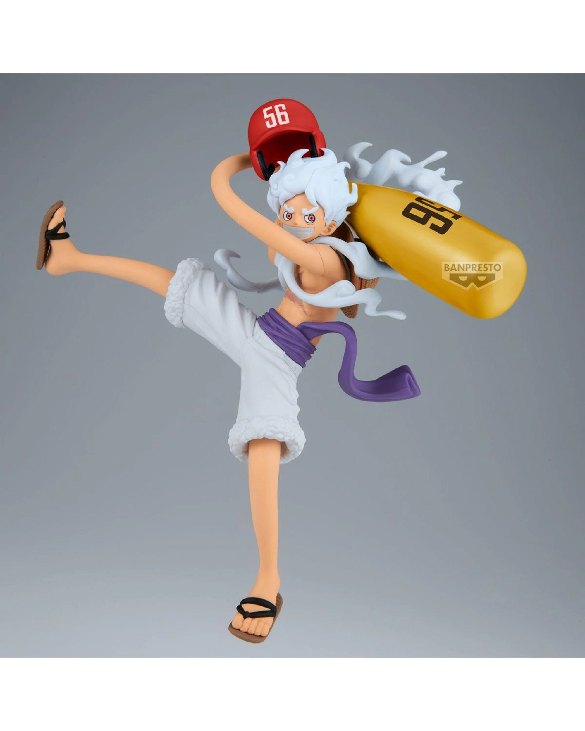 2 Banpresto Battle Record Collection One Piece Monkey D Luffy Gear 5 II Figure, 2 of 5