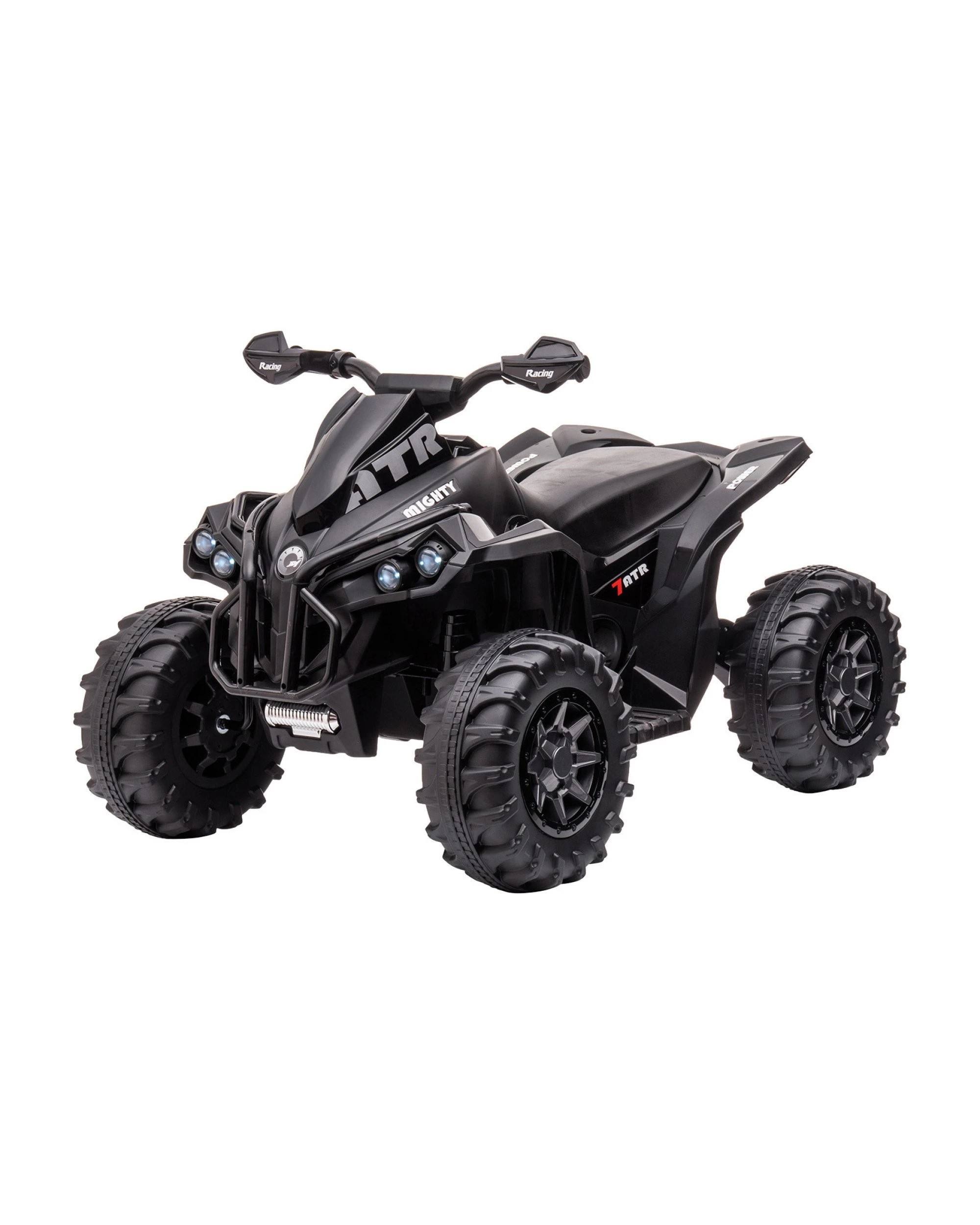 1 Kahuna Gts99 Kids Toy Electric Ride On Quad Bike 50w Atv - Black, 1 of 10