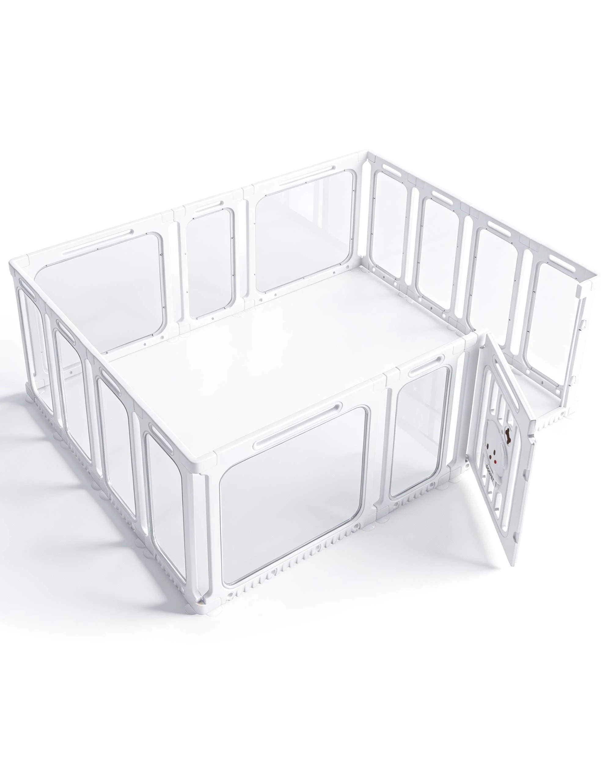 8 Advwin DIY Small Animal Playpen Pet Enclosure 14 Panels Indoor Portable Exercise Fence, 8 of 10