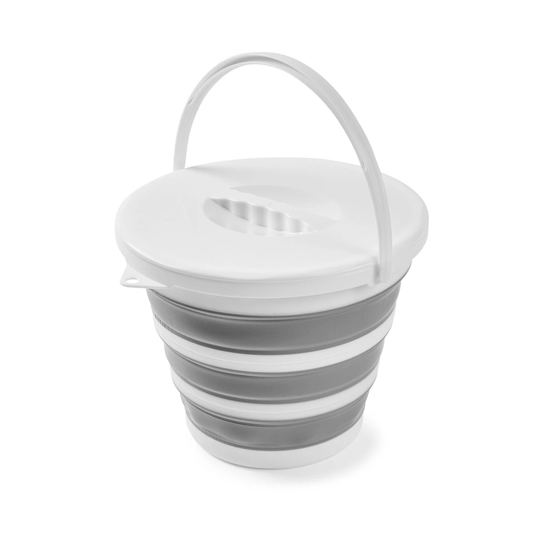 3 10L Collapsible Bucket with Lid, 3 of 10