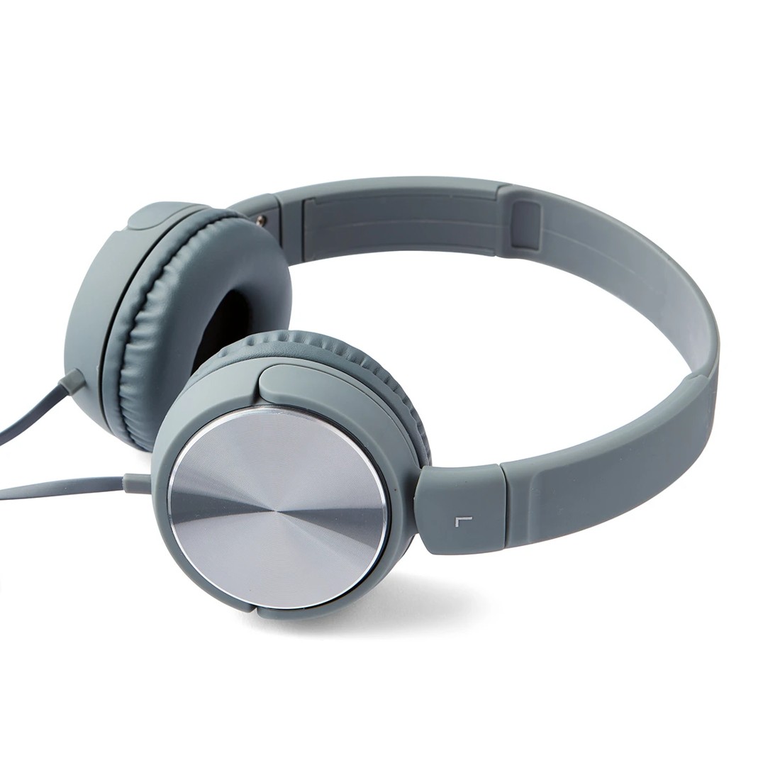 6 On-Ear Wired Headphones - Silver Look, 6 of 10