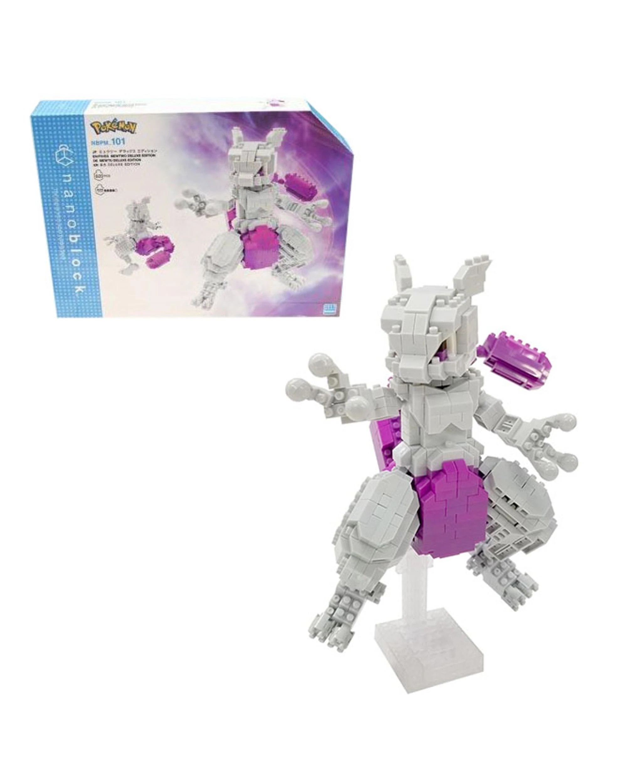 1 Nanoblock Pokemon DX Mewtwo, 1 of 4