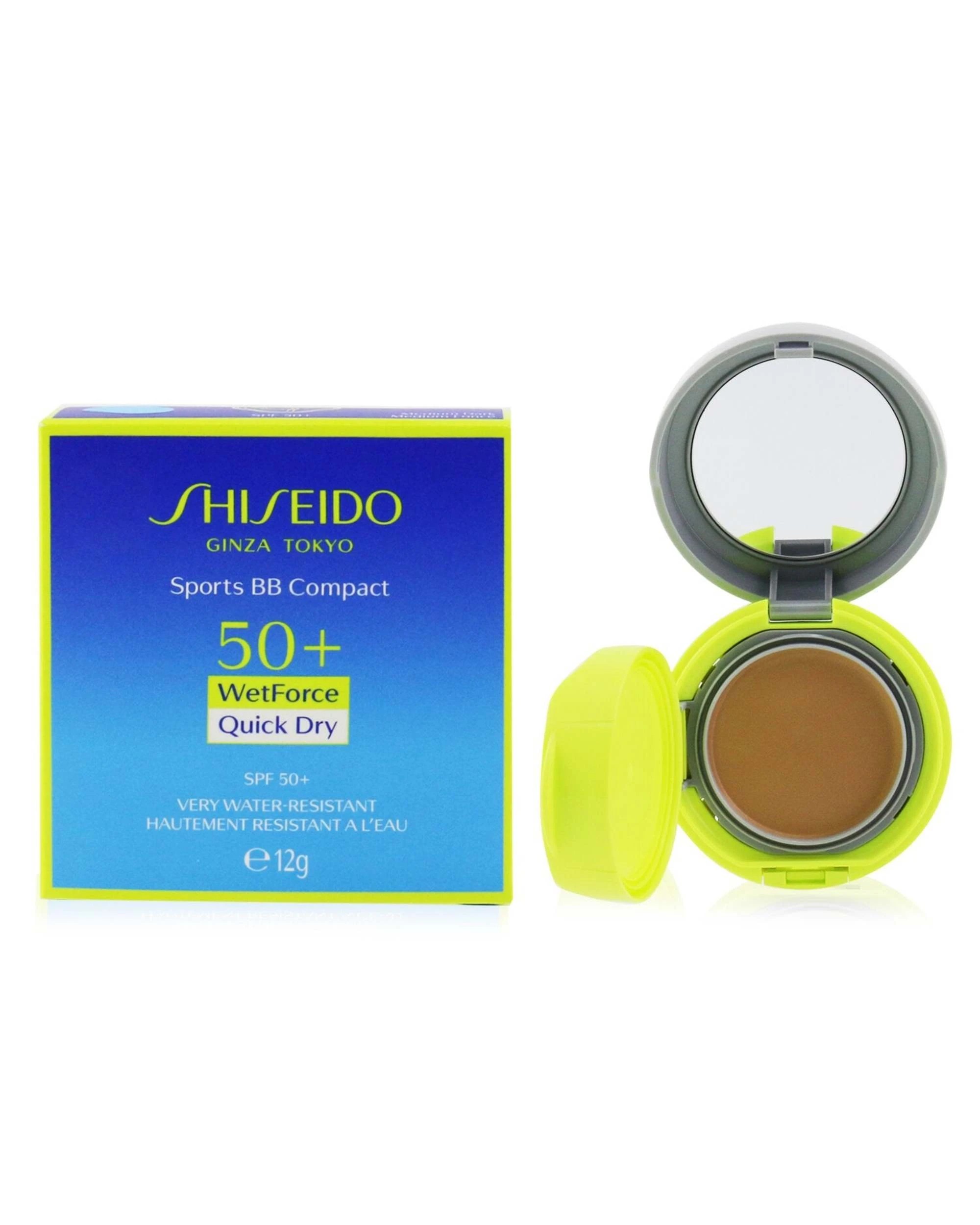 2 Shiseido Sports BB Compact SPF50 - # Medium Dark  12g/0.4oz - Natural, 2 of 4
