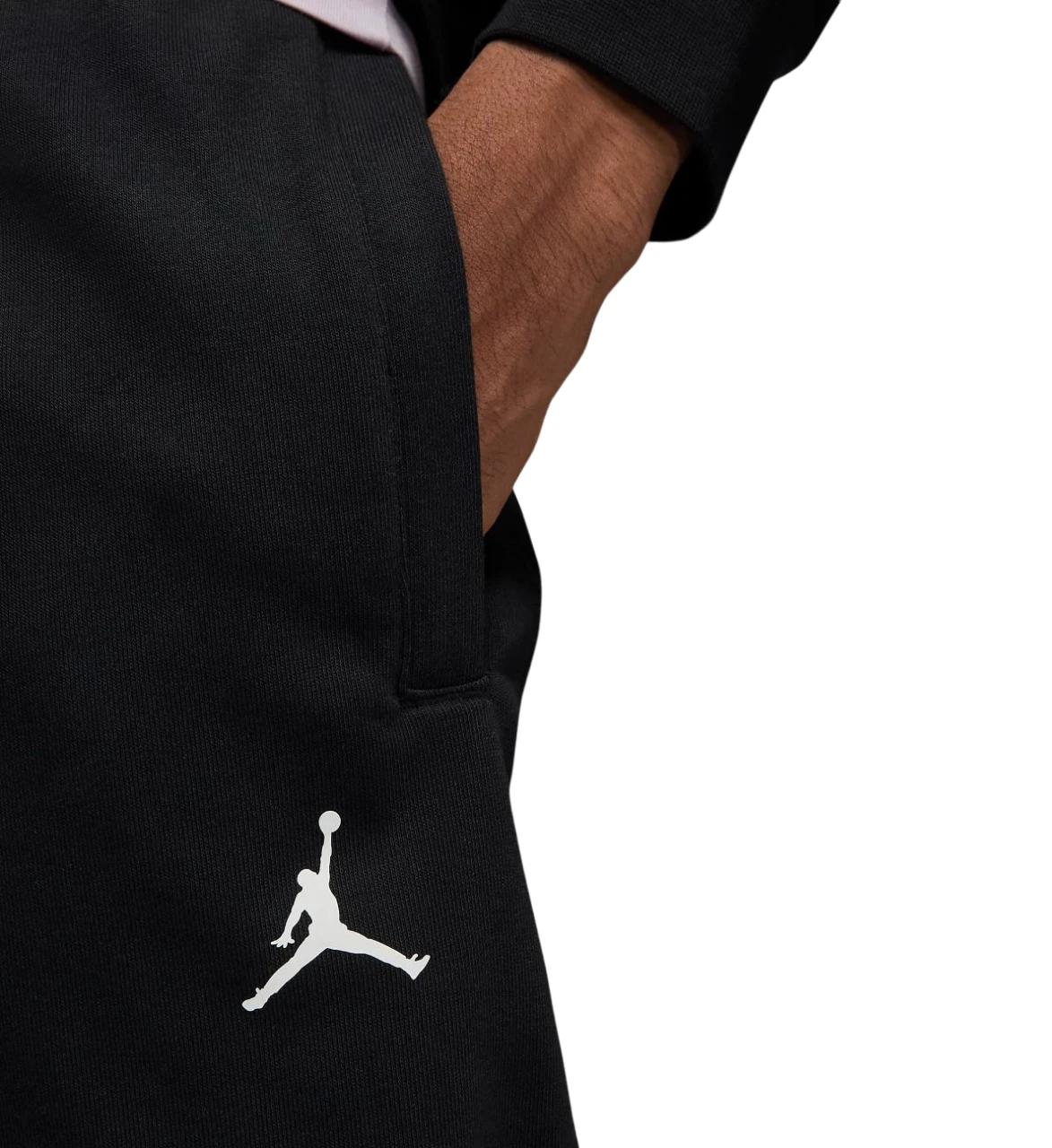 5 Nike Mens Jordan Dri-FIT Sport Black Fleece Joggers Athletic Trackies BLACK, 5 of 6