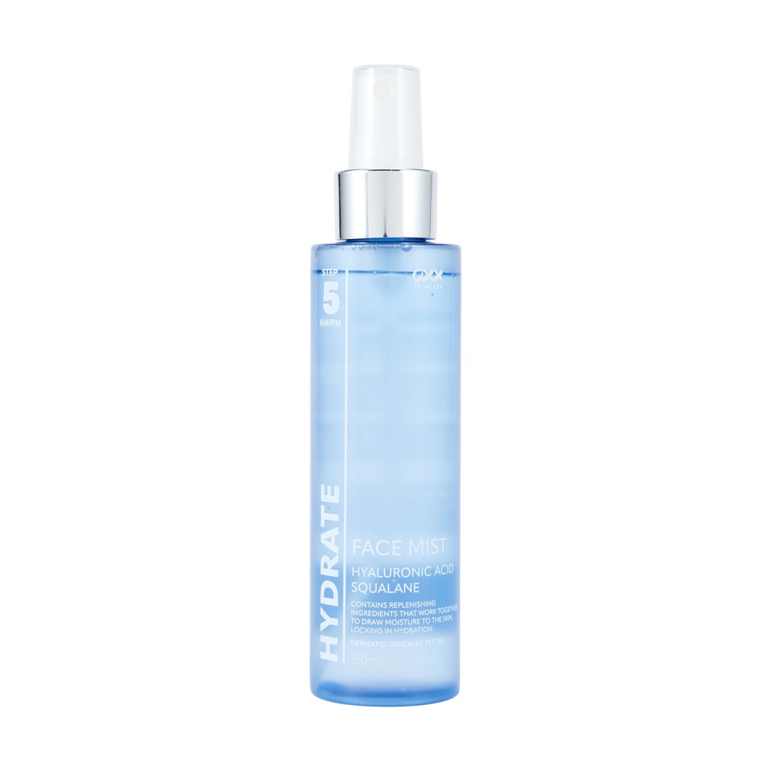 1 OXX Skincare Step 5 AM/PM Hydrate Face Mist 150ml - Hyaluronic Acid and Squalane, 1 of 5