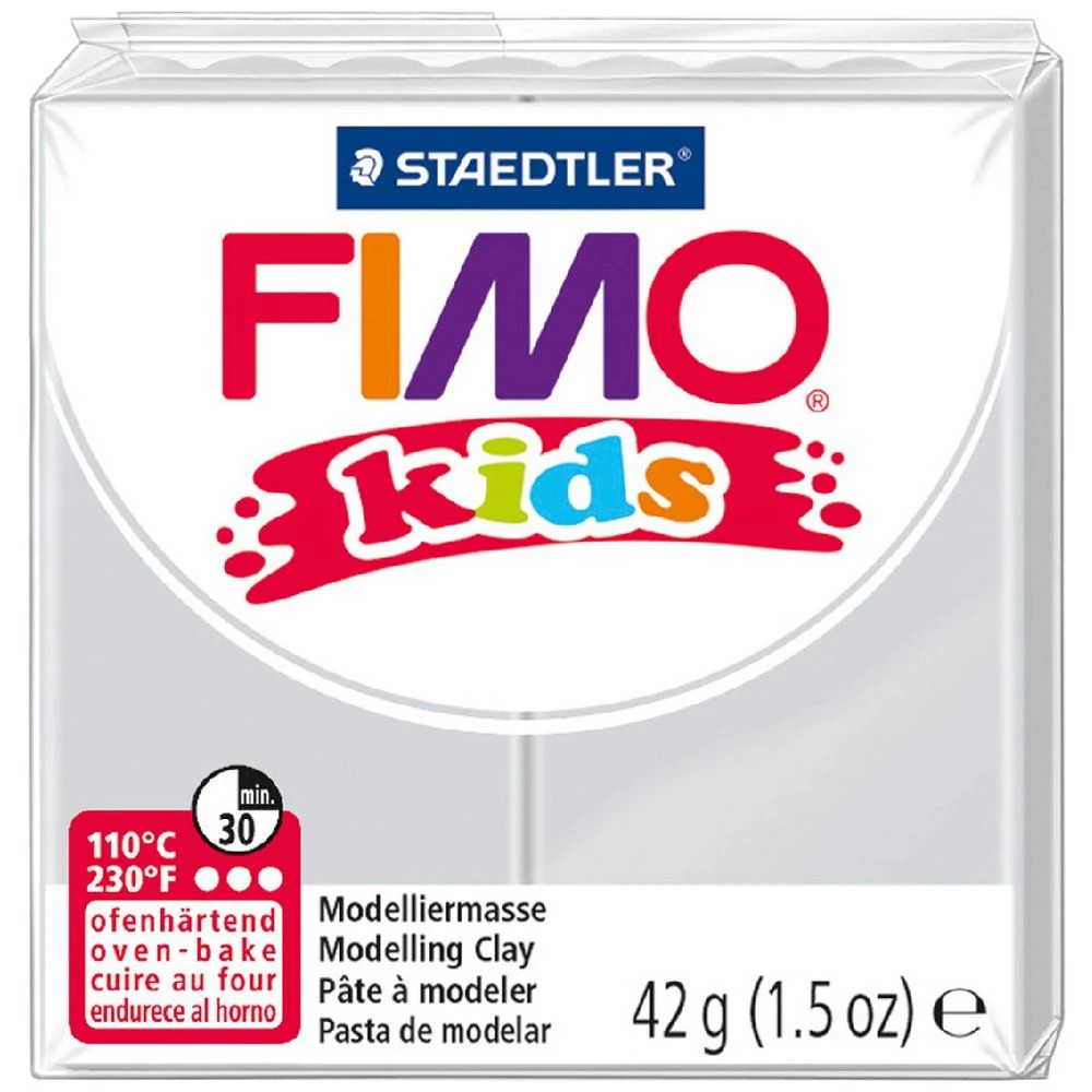 1 Staedtler FIMO Modelling Clay 42g Light Grey, 1 of 2