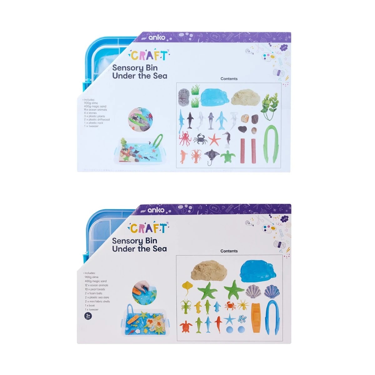 10 Under the Sea Sensory Bin Set - Assorted, 10 of 10