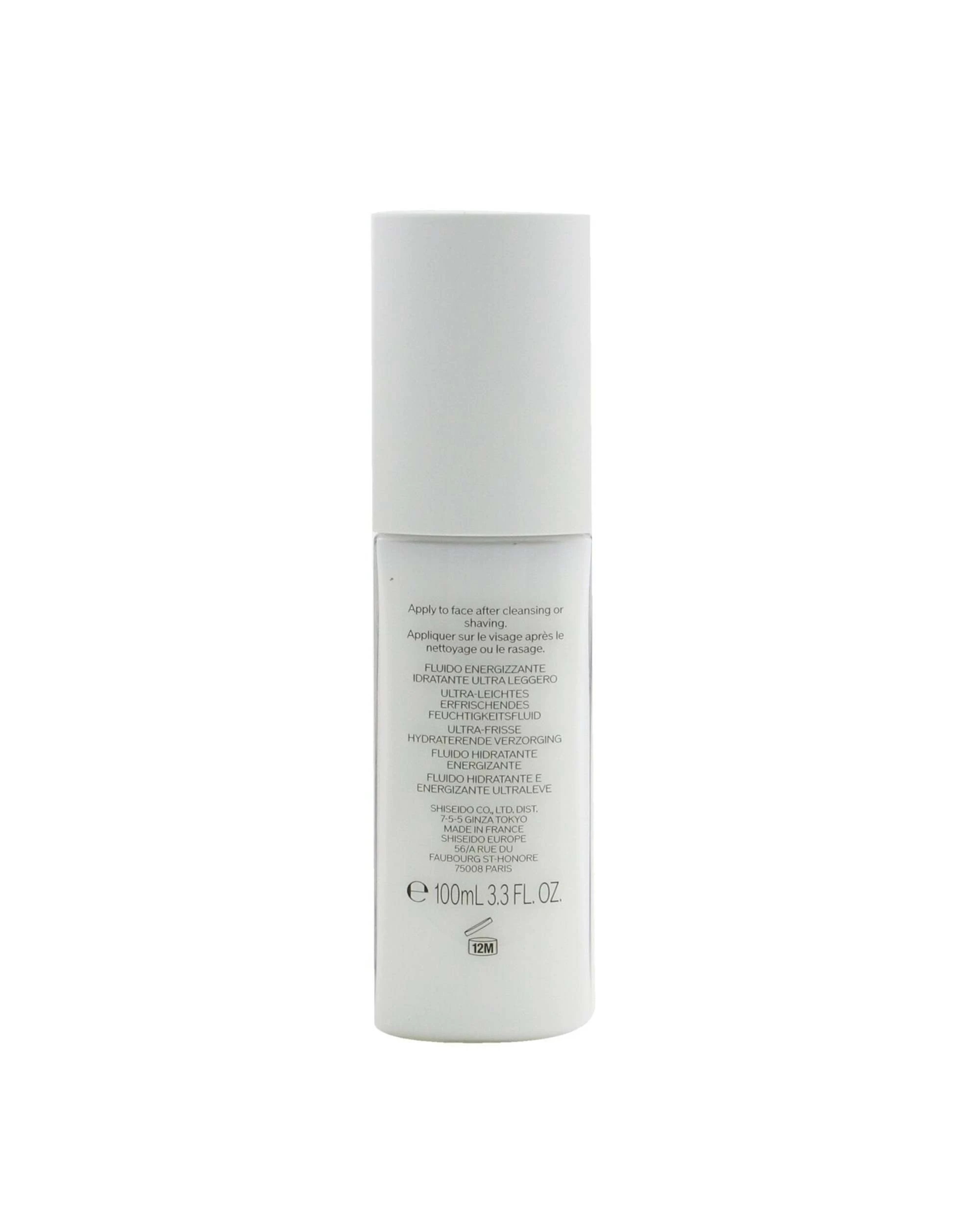 3 Shiseido Men Energizing Moisturizer Extra Light Fluid  100ml/3.3oz, 3 of 3