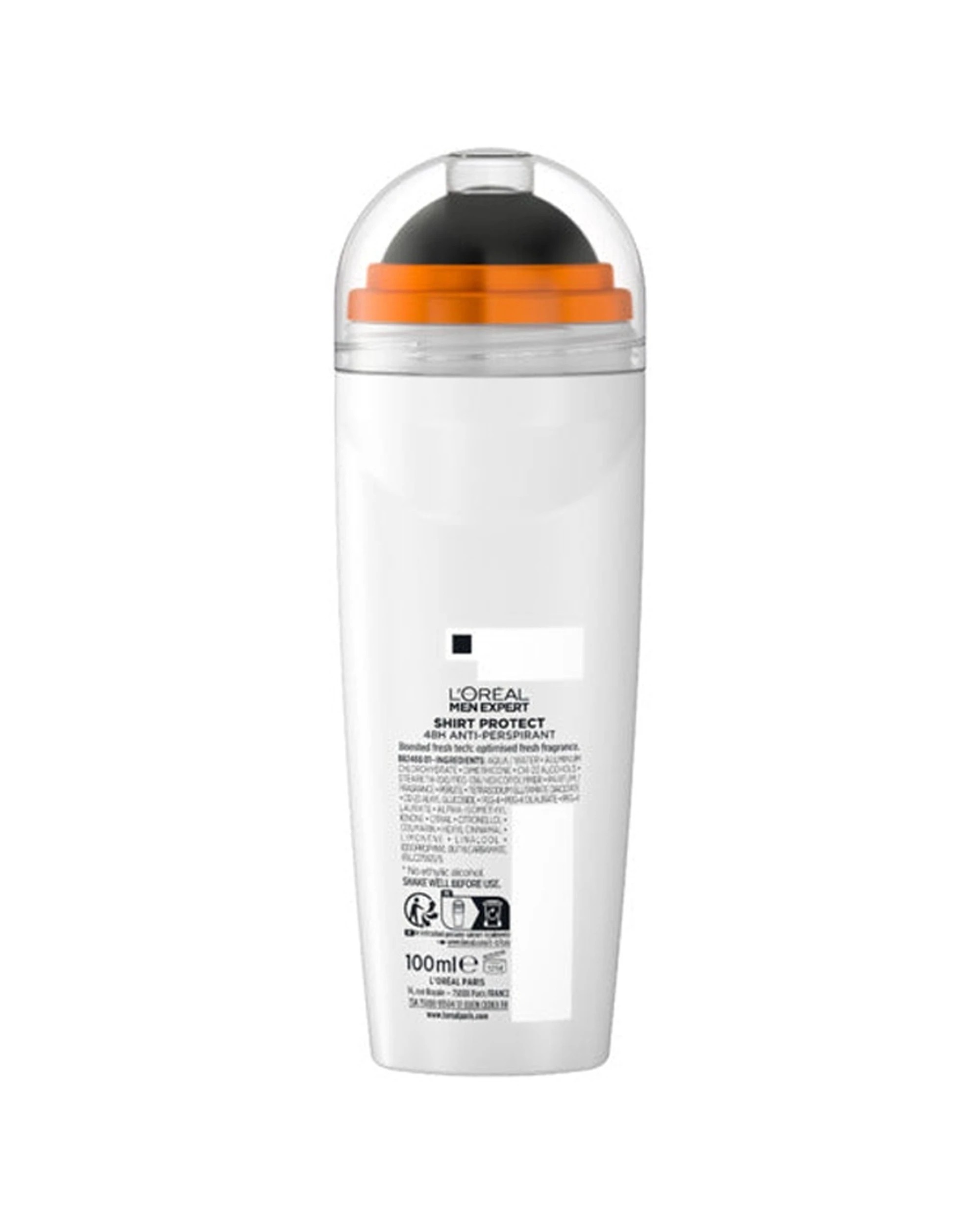 2 Loreal Men Expert Shirt Protect Roll On Deodorant XXL 100ml, 2 of 2