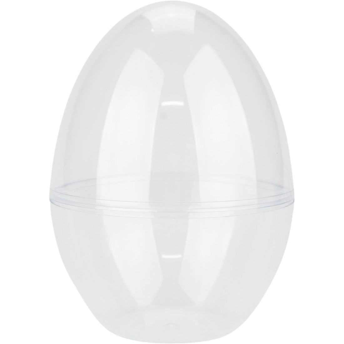 3 Party Maker Clear Plastic Fillable Egg 12cm, 3 of 5