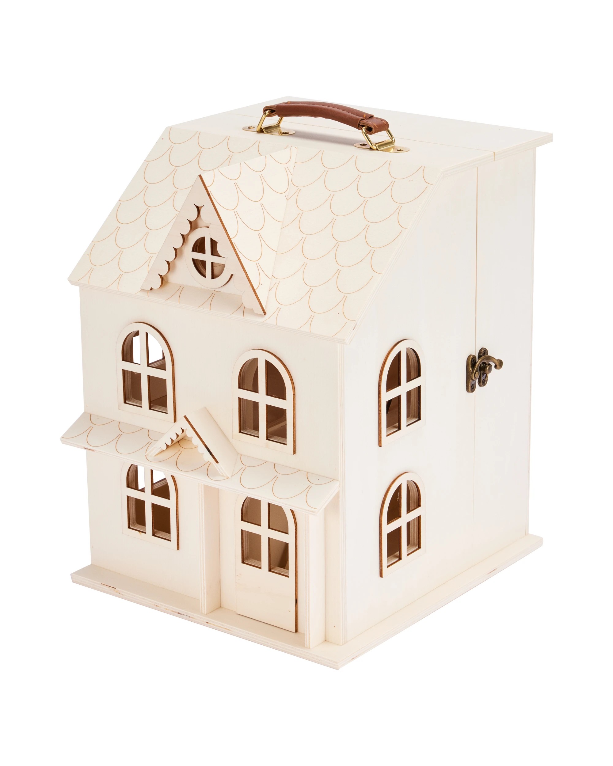 2 Wood Dollhouse, 2 of 6