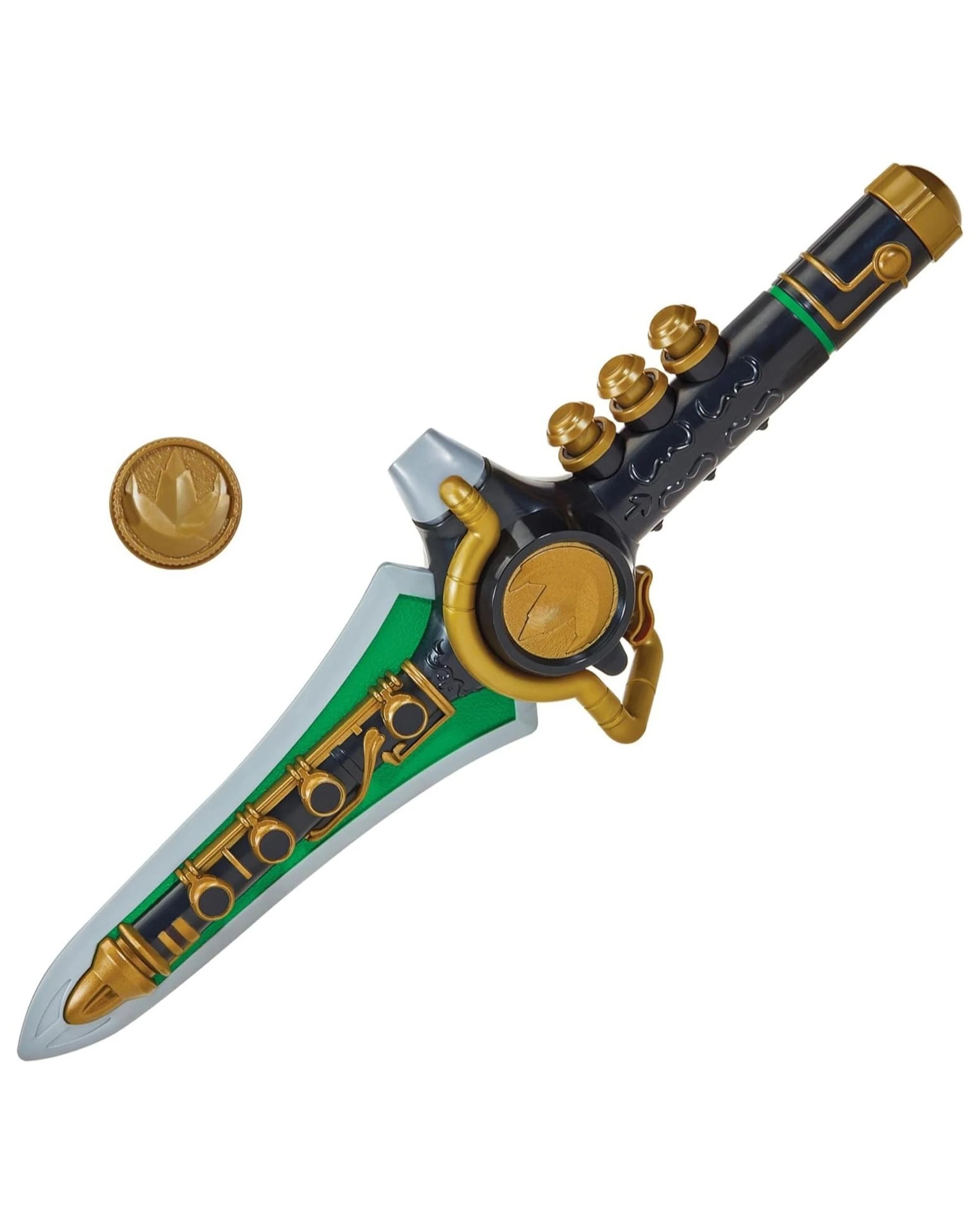 3 Power Rangers Re-Ignition Role Play Dragon Dagger with Dragonzord Power Coin, 3 of 7