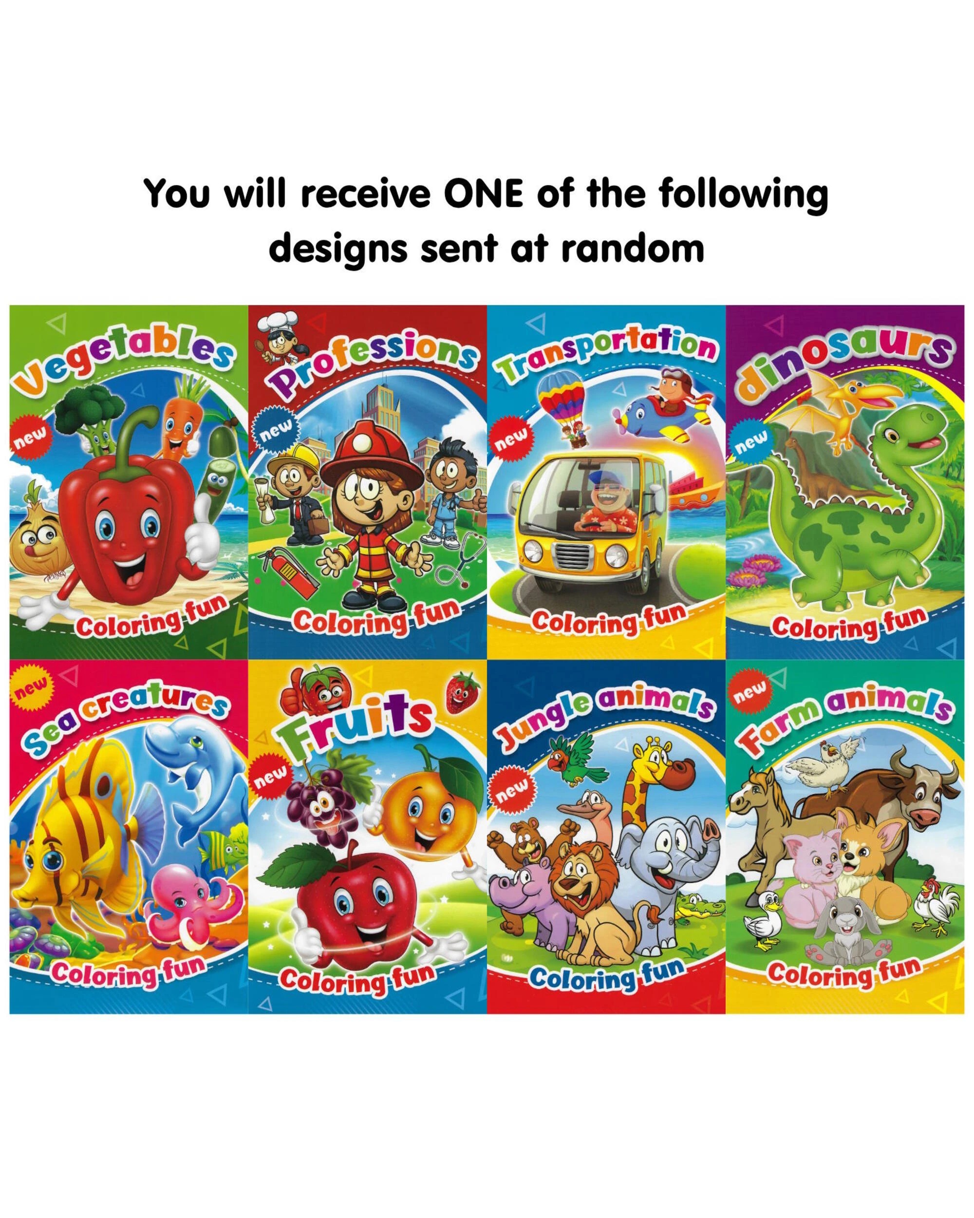 4 Party Planet Assorted Colouring In Book Assorted - Assorted, 4 of 5