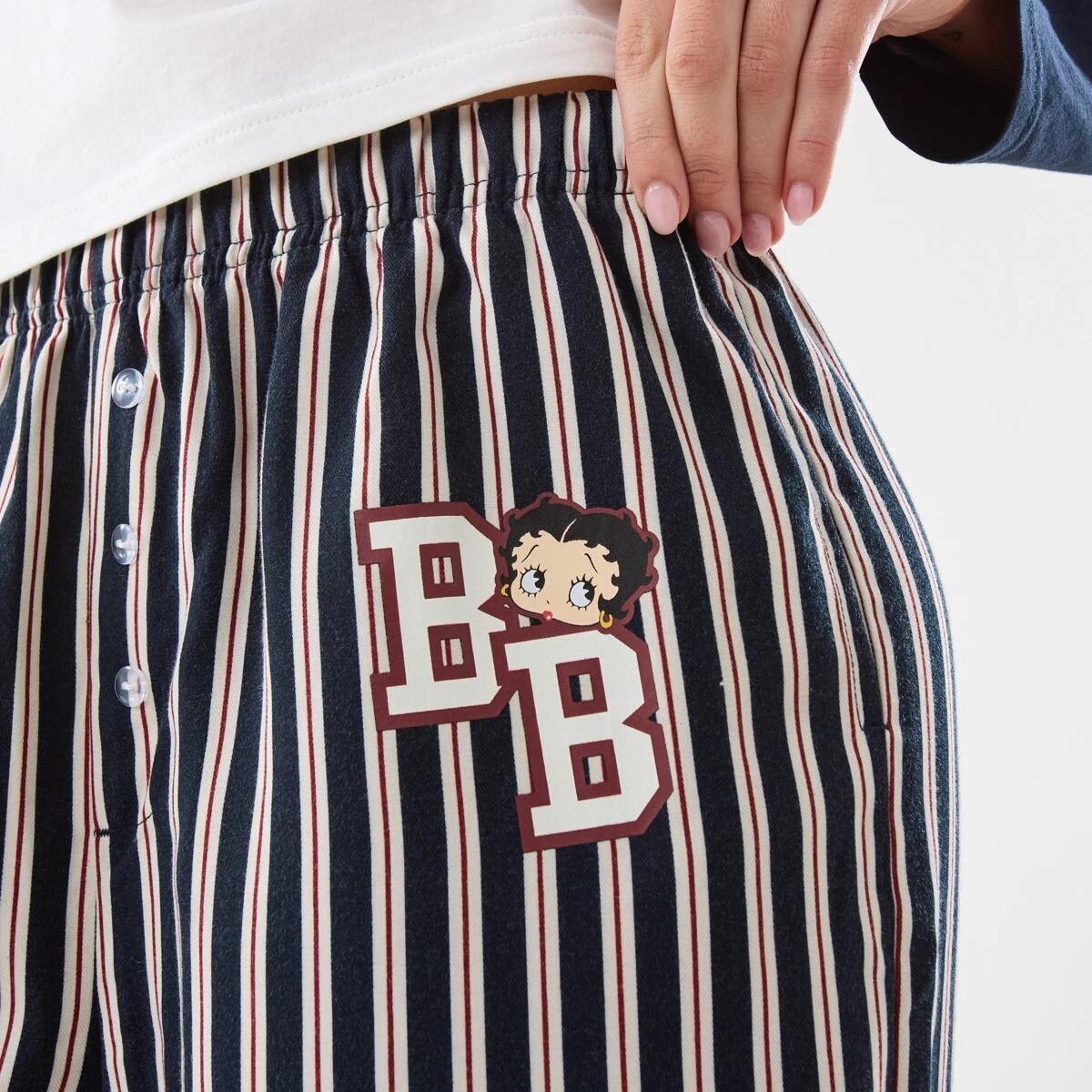 7 Betty Boop License Long Sleeve Top and Pants Pyjama set Betty Boop, 7 of 10