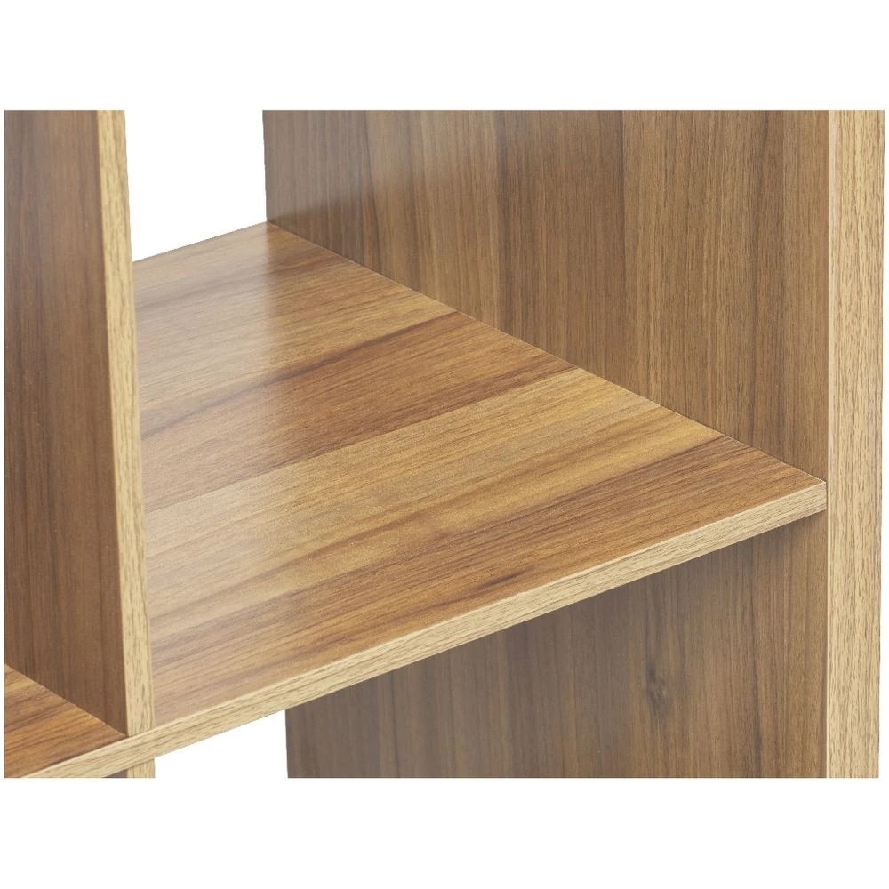 3 Horsen 8 Cube Bookcase Oak Shelves Home Office Storage, 3 of 5