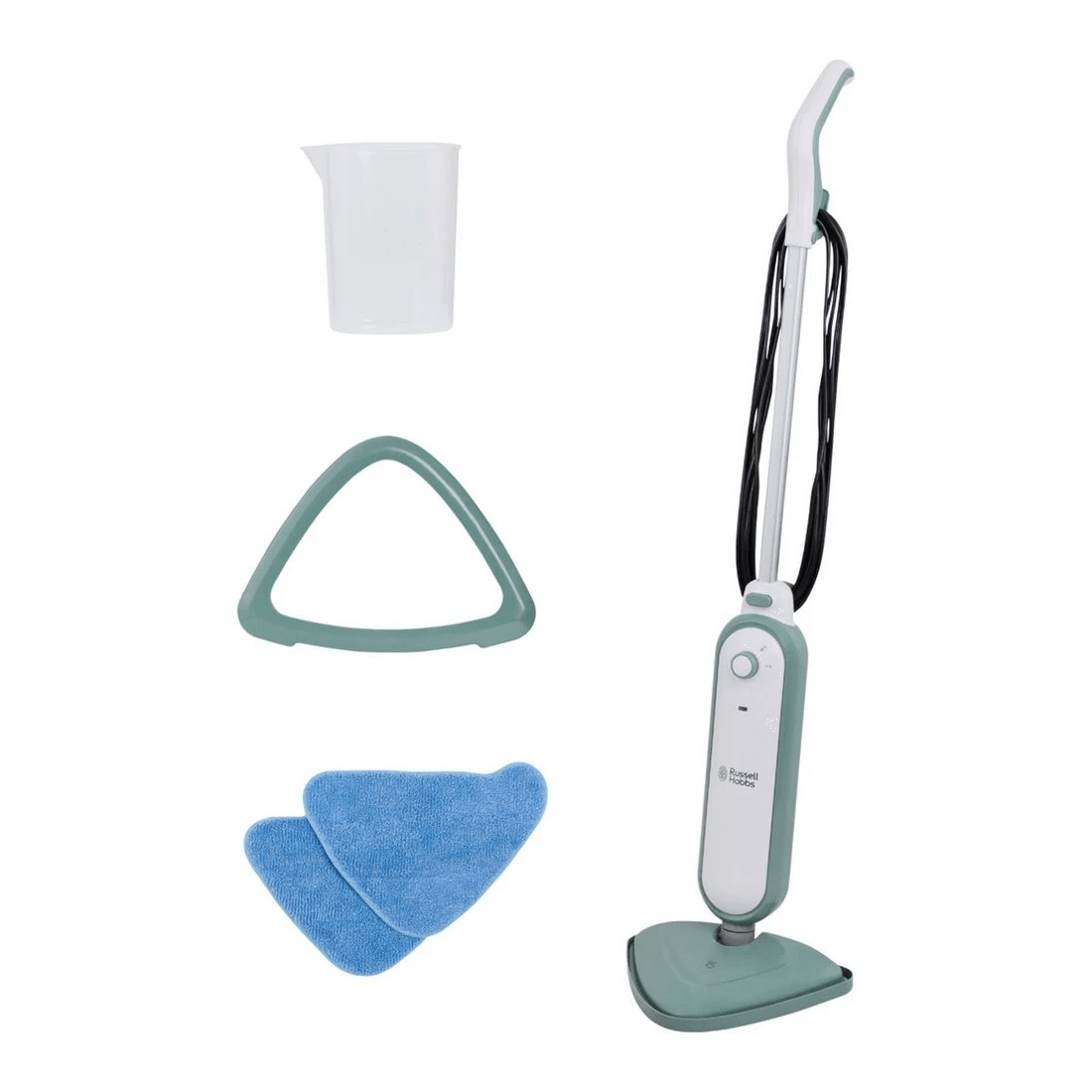 3 Russell Hobbs Steam & Clean Steam Mop Sage Green, 3 of 10