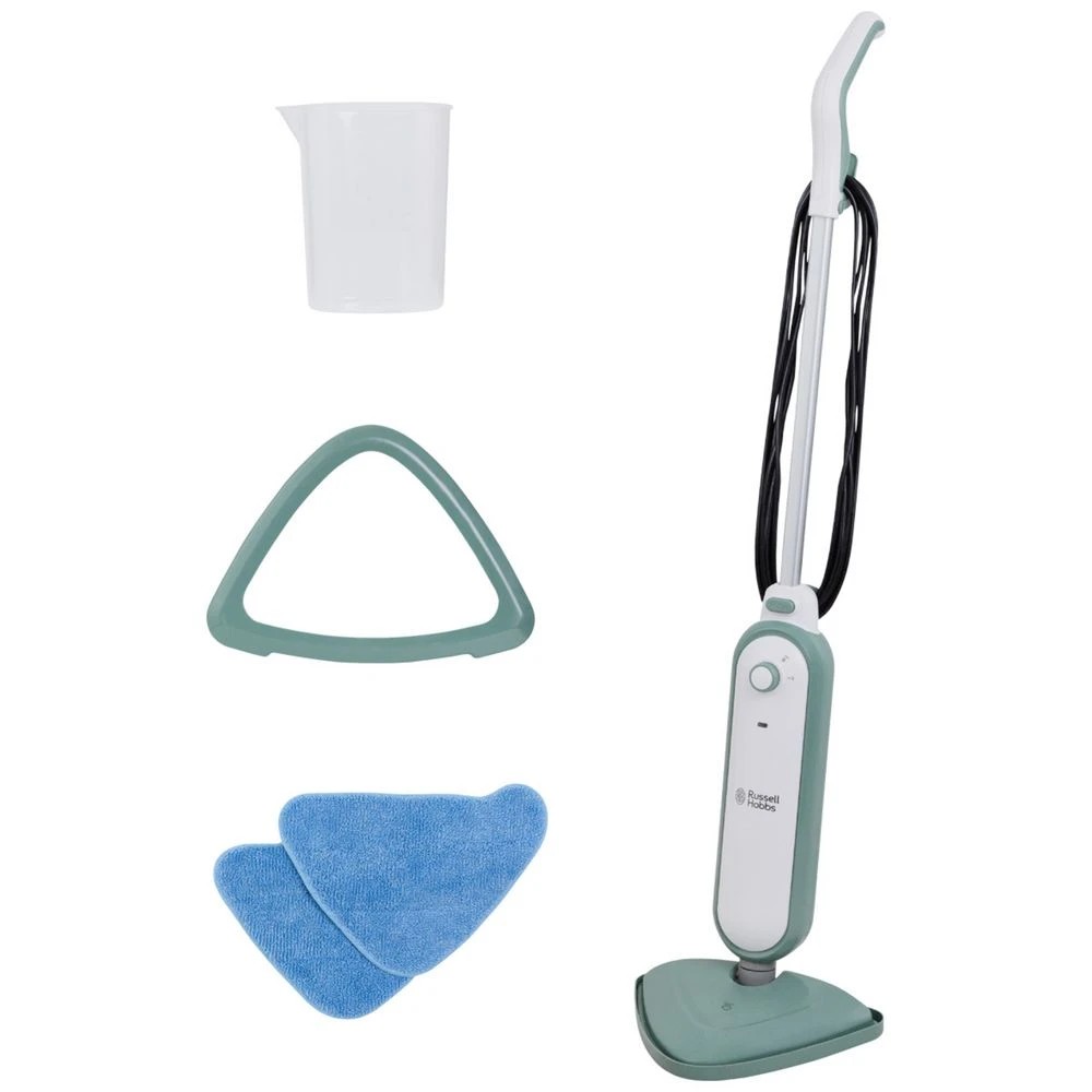 3 Russell Hobbs Steam & Clean Steam Mop Sage Green, 3 of 10