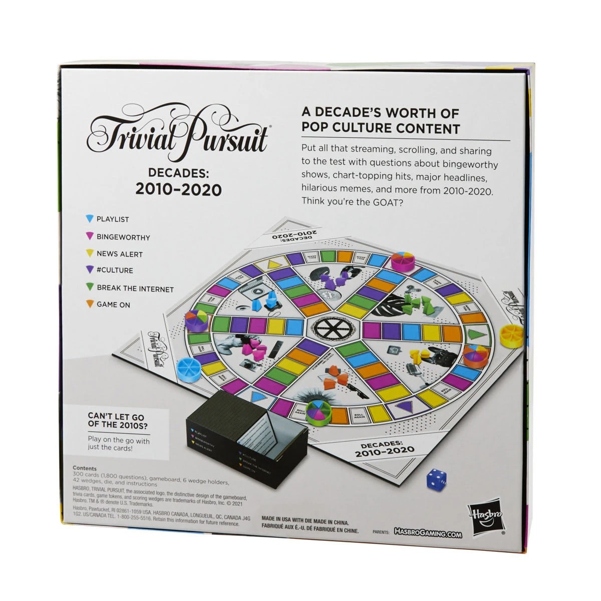 3 Trivial Pursuit Decades 2010-2020 Board Game, 3 of 6