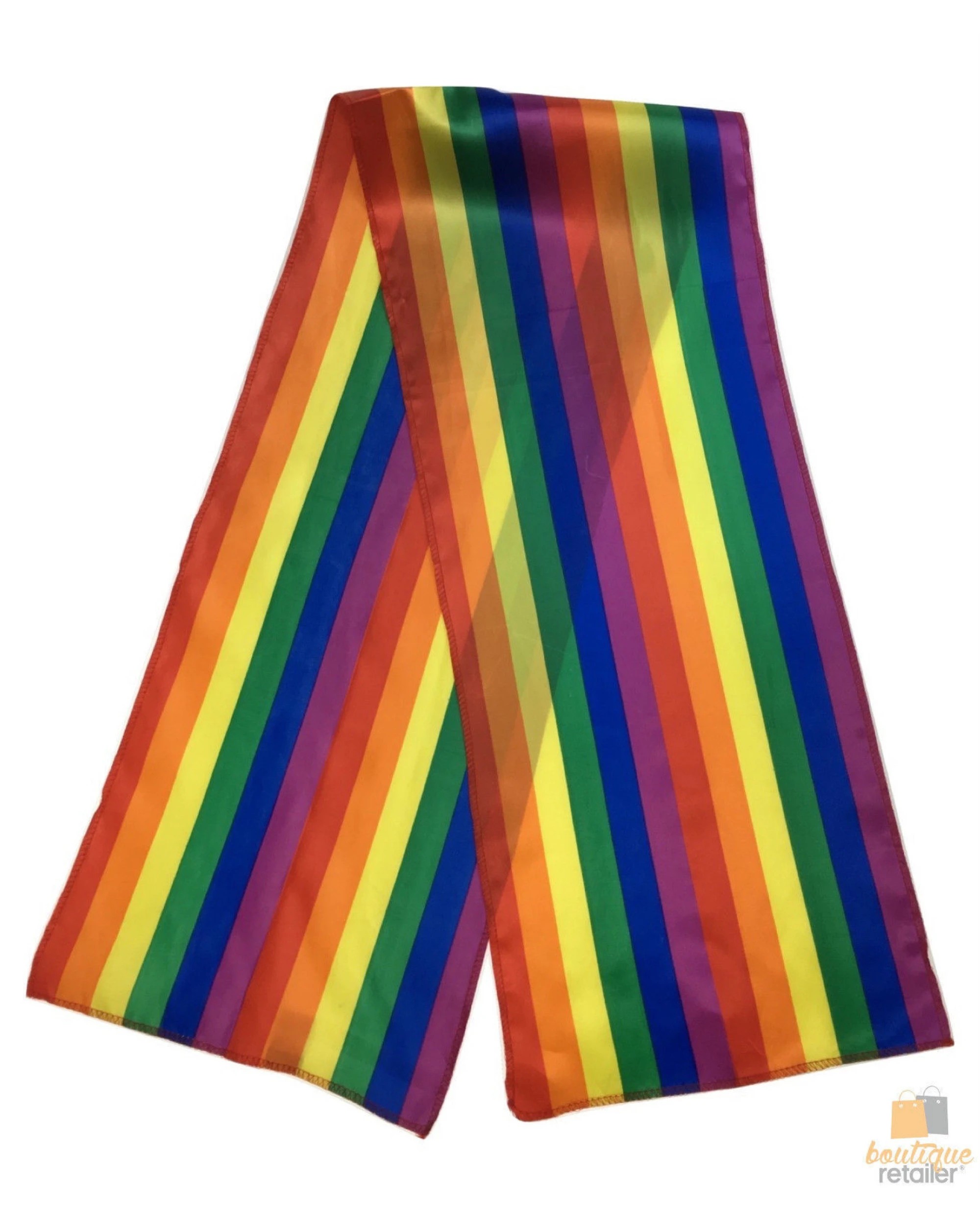 1 BR Costumes Rainbow Scarf Set for Pride Celebrations, 1 of 5