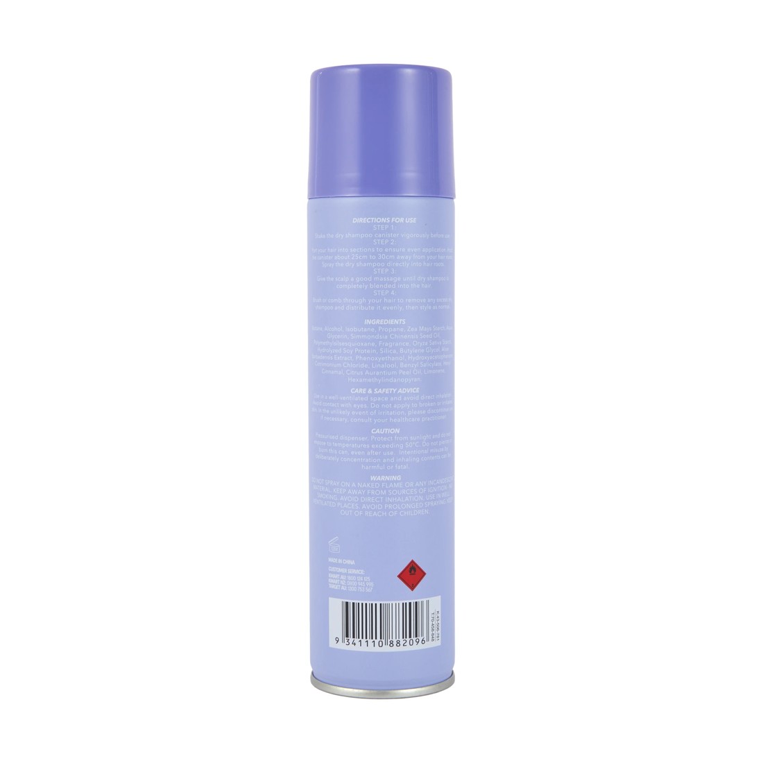 3 OXX Haircare Dry Shampoo 145g - Tropical Scented, 3 of 4