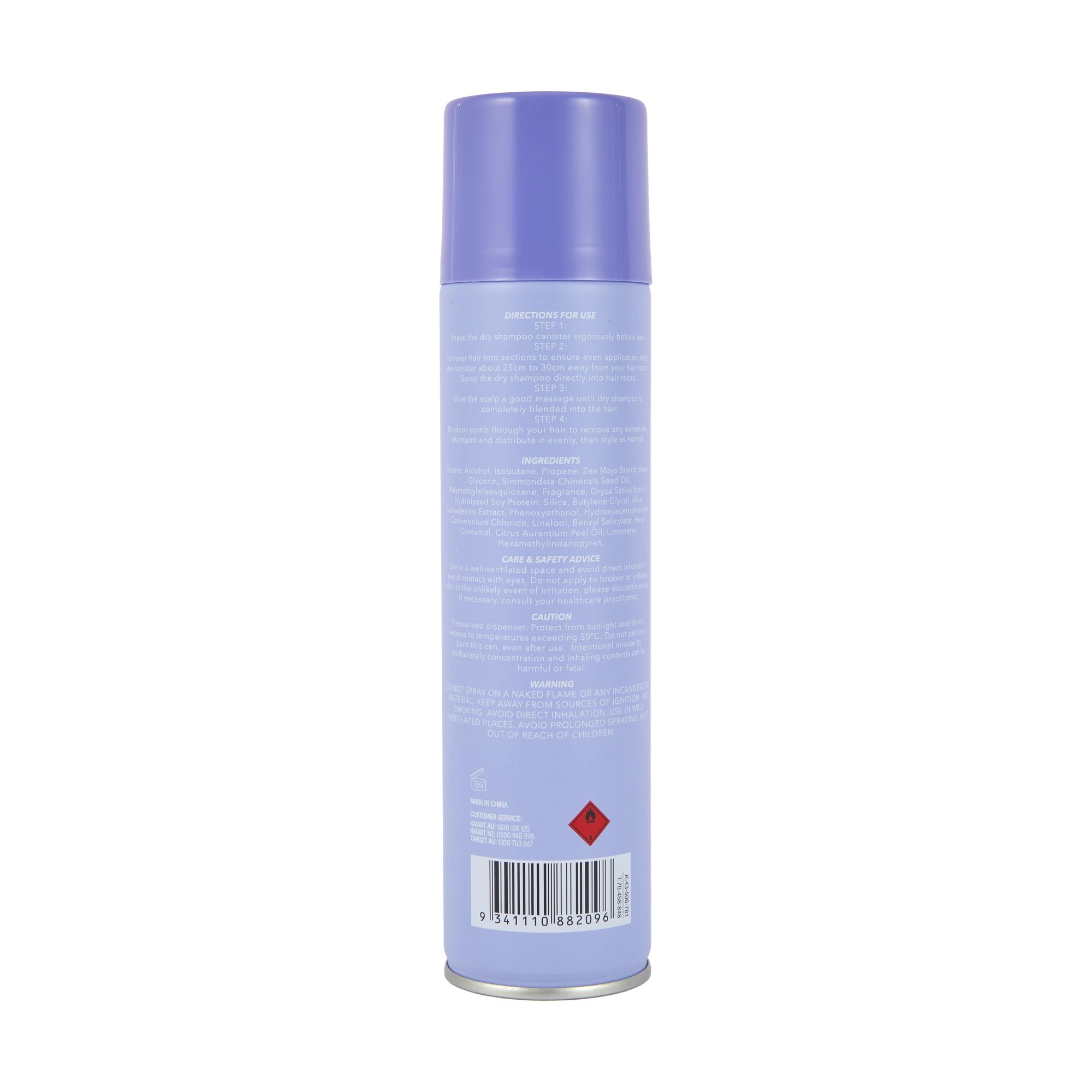 3 OXX Haircare Dry Shampoo 145g - Tropical Scented, 3 of 4